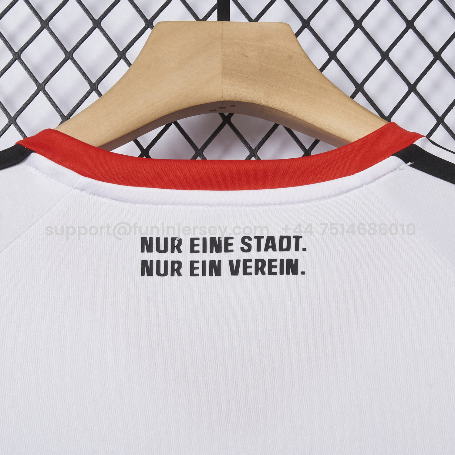 Funinjersey-Frankfurt 25-26 Away White Jersey - Fans Version