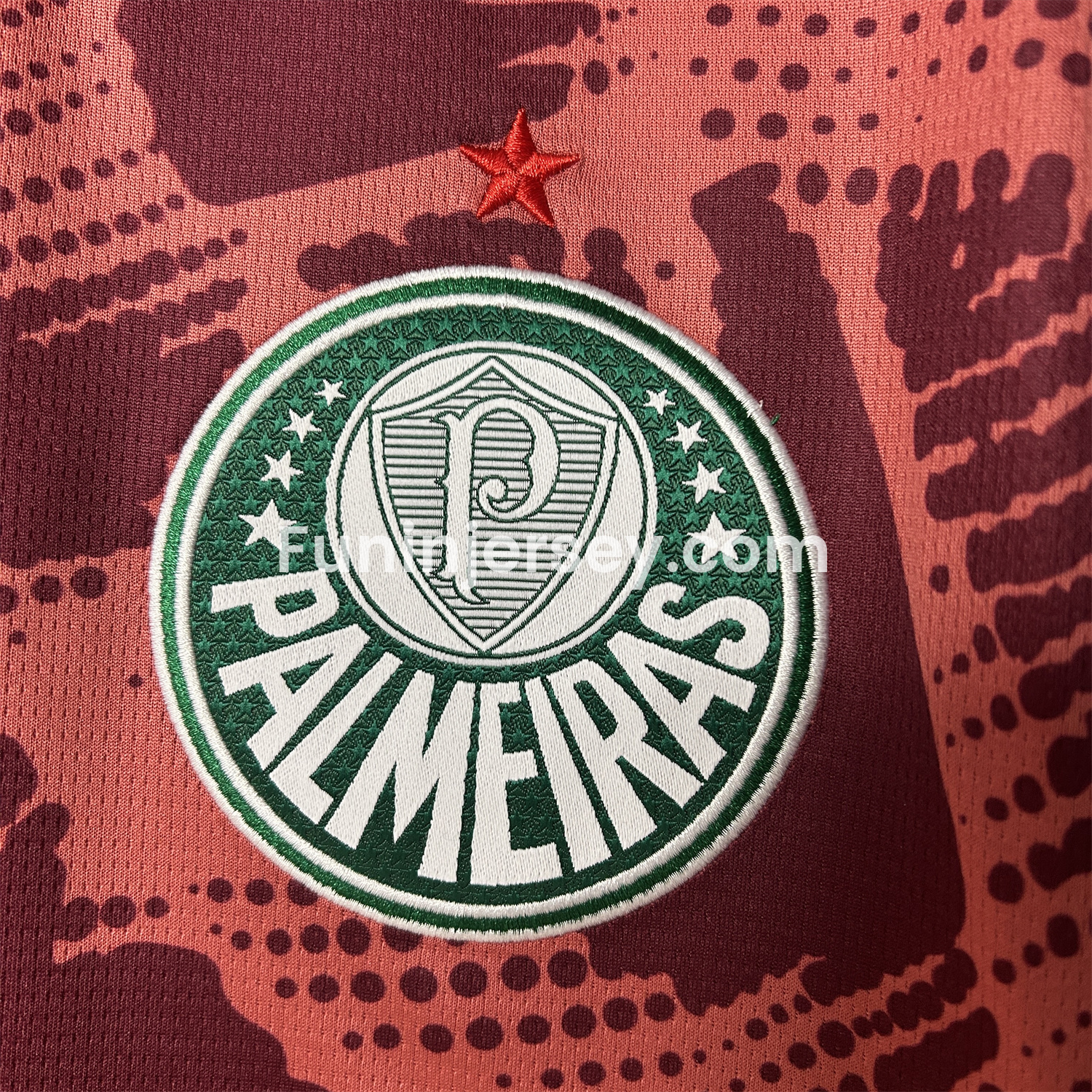 Funinjersey-Palmeiras 25-26 Red Goalkeeper Jersey - Fans Version