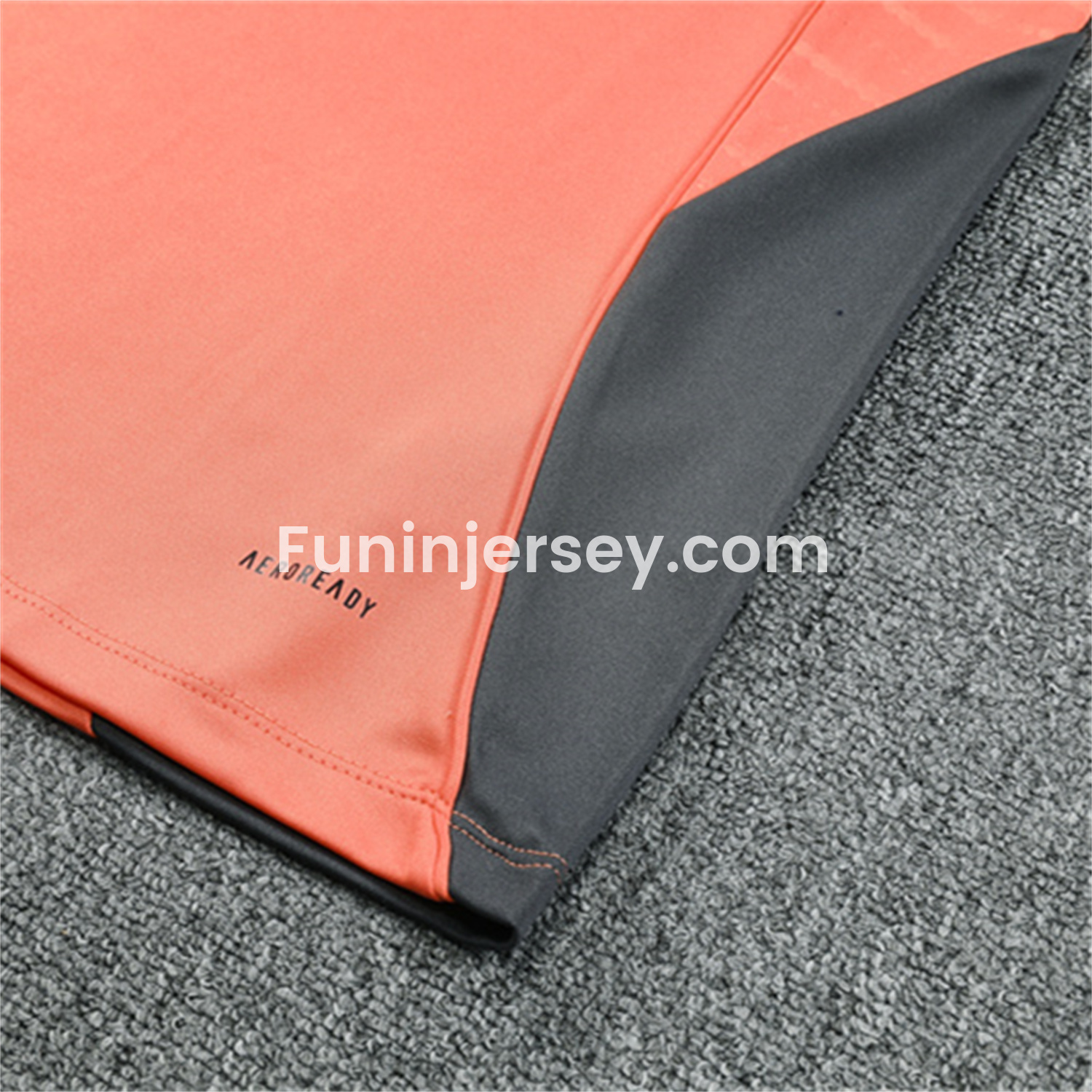 Funinjersey-Bayern Munich 25-26 Kid Long Sleeves Training Set - Orange Top & Gray Pants