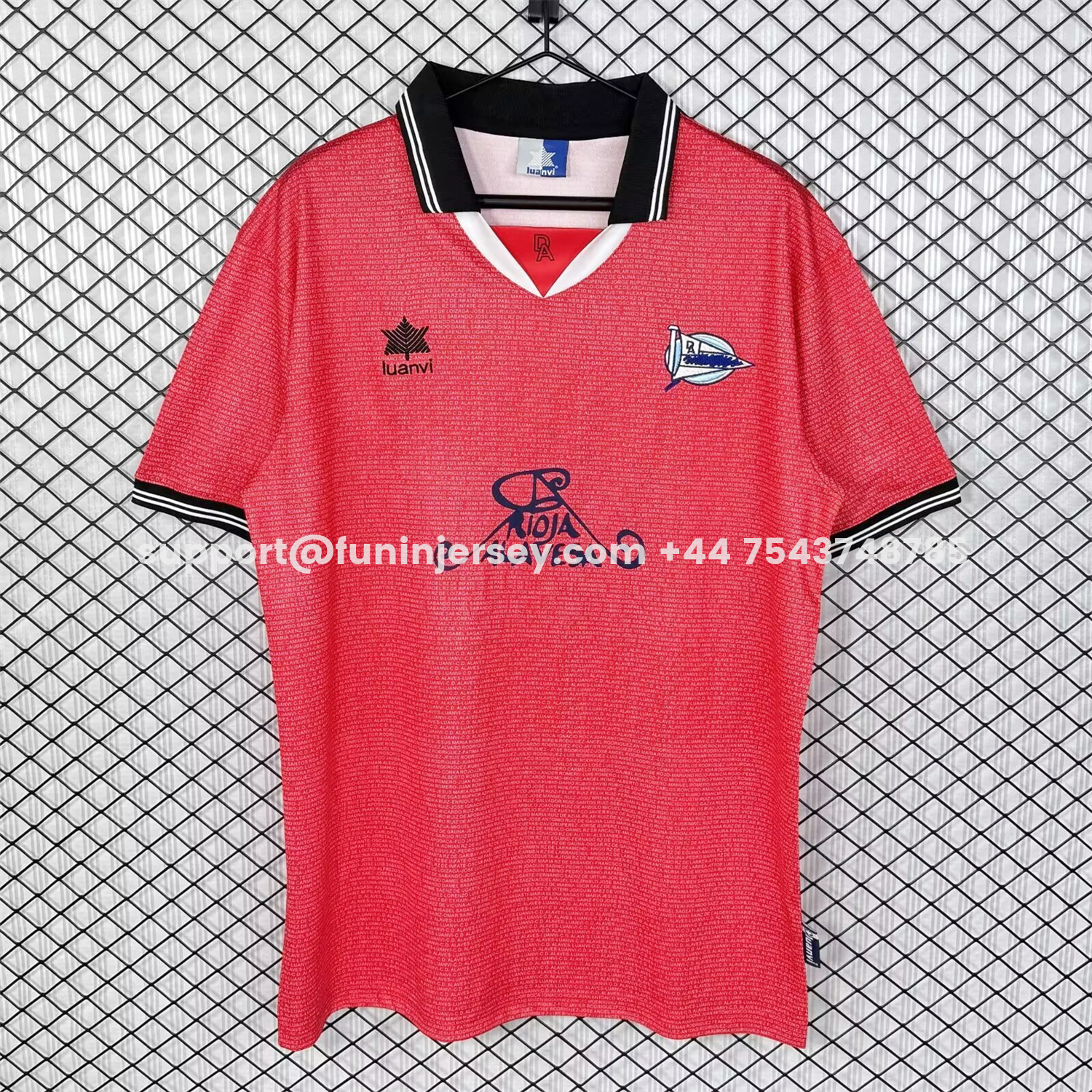 Funinjersey-Retro Deportivo Alavés 2000-01 Away Jersey