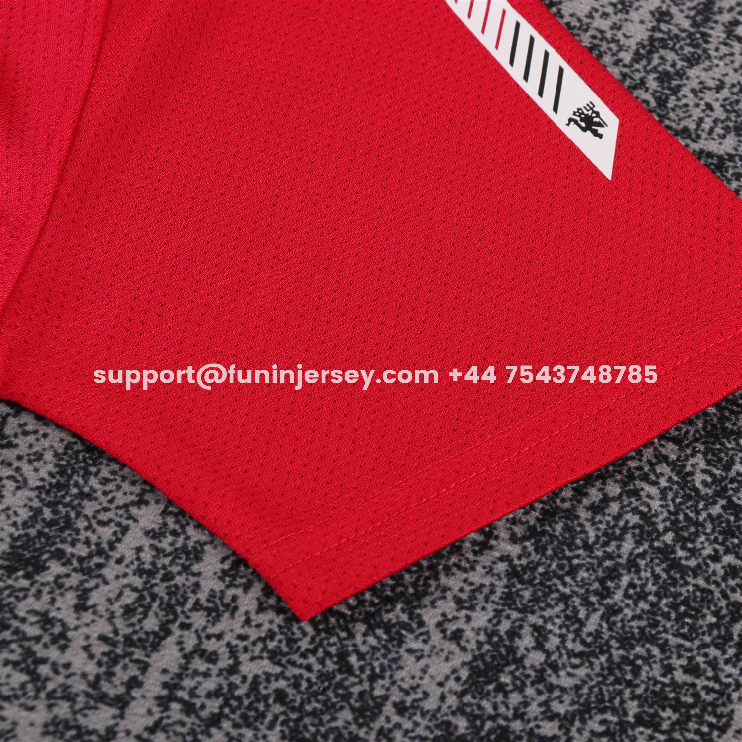 Funinjersey-Retro Manchester United 2010-11 Home Kids Kit