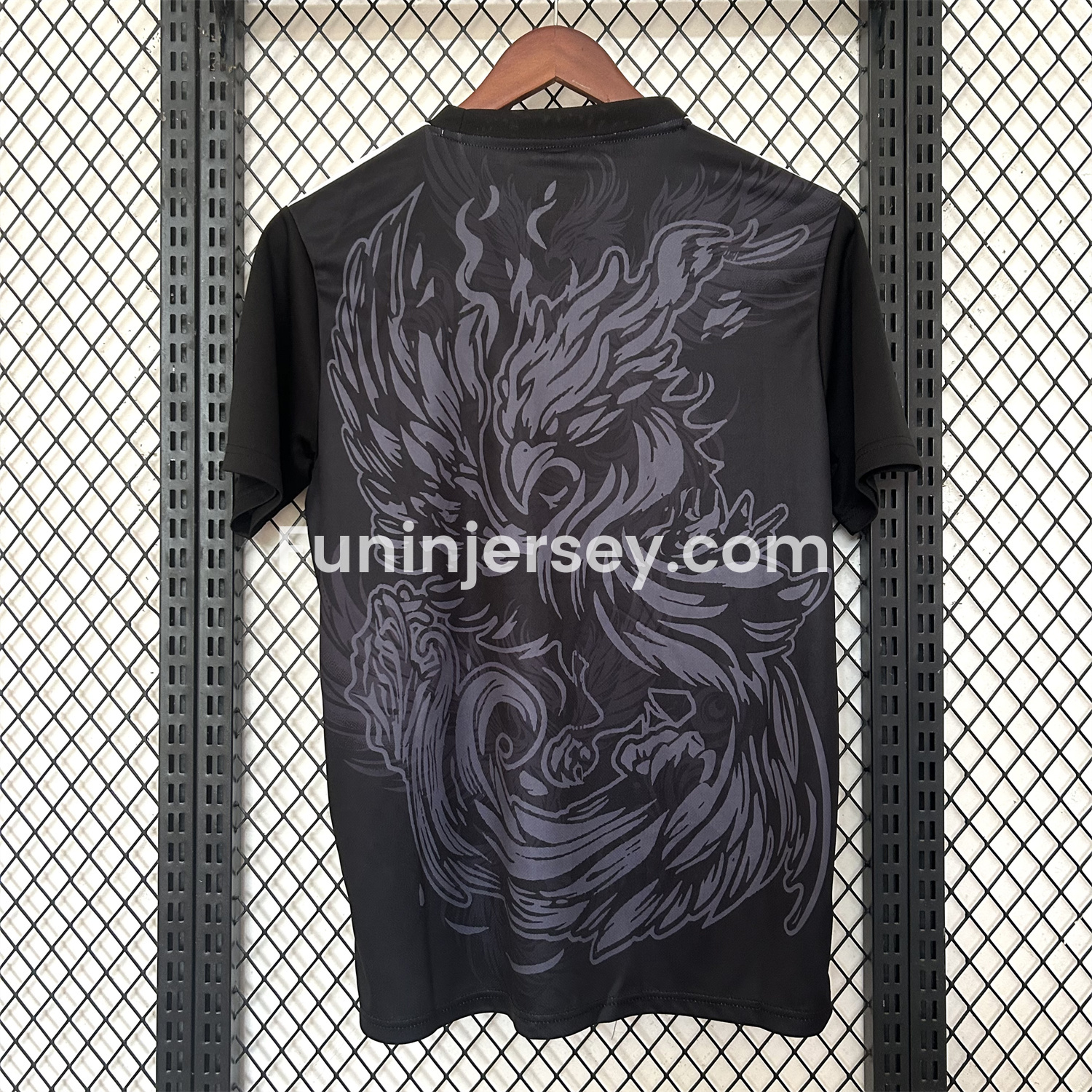 Funinjersey-Liver.pool 25-26 Gray Green Liver.pool Bird Black Jersey - Fans Version