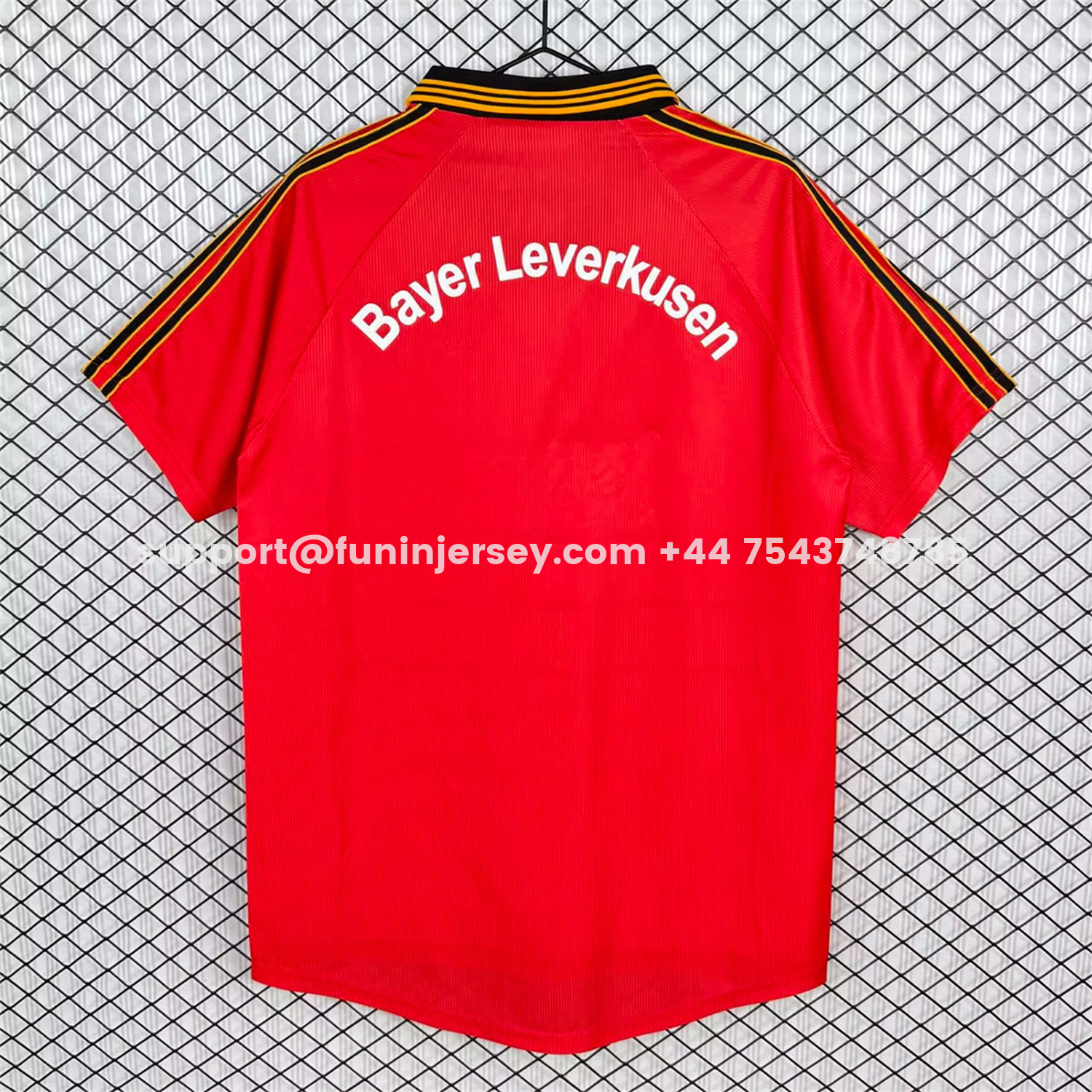 Funinjersey-Retro Bayer 04 Leverkusen 1999-00 Home Jersey