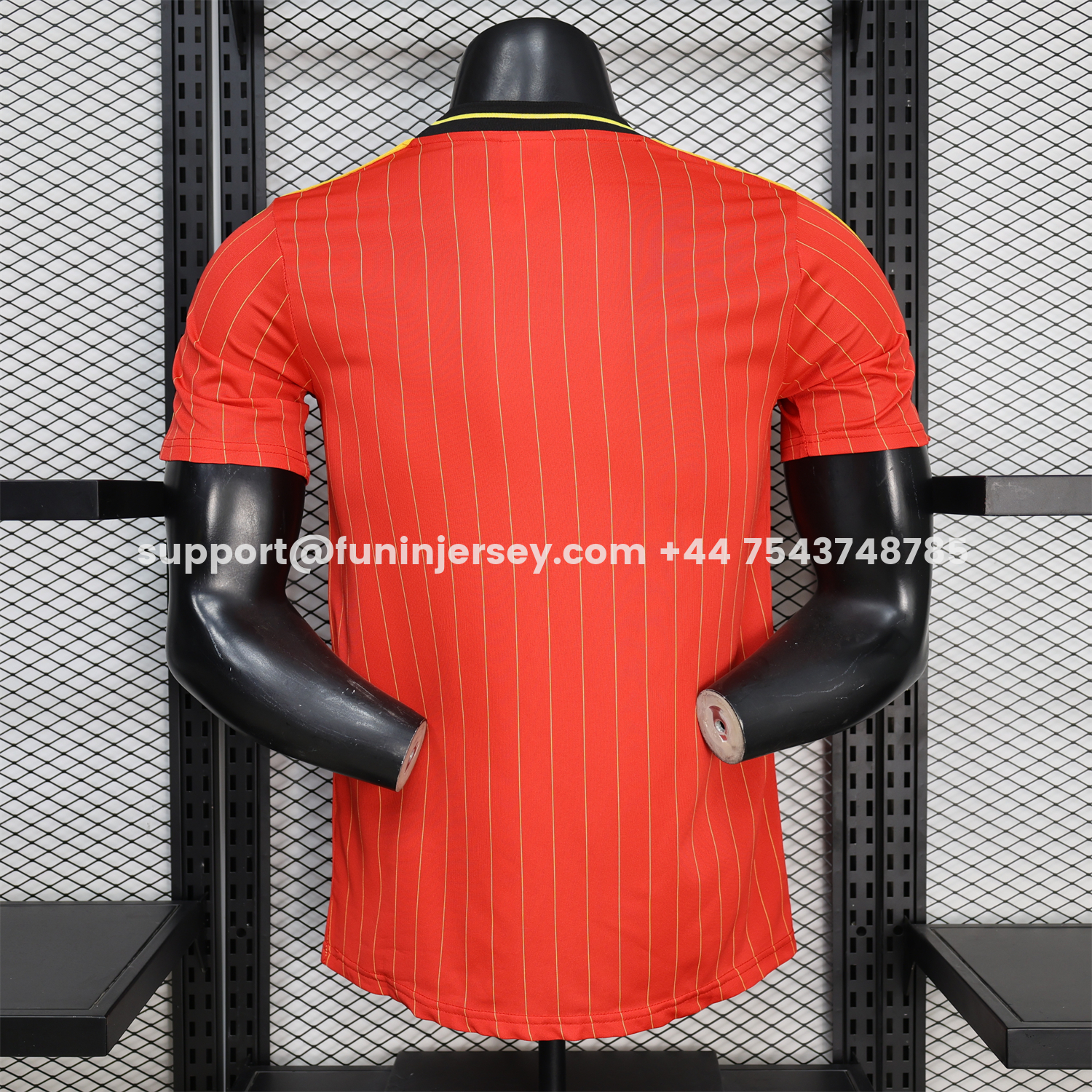 Funinjersey-Belgium 2026 Terrace Icon Retro Casual Style Red Jersey - Player Version