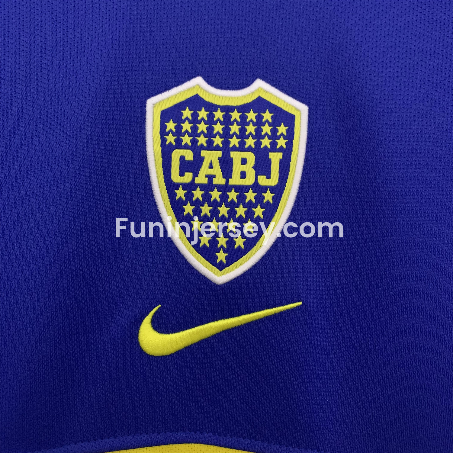 Funinjersey-Retro Boca Juniors 2002-03 Home Jersey