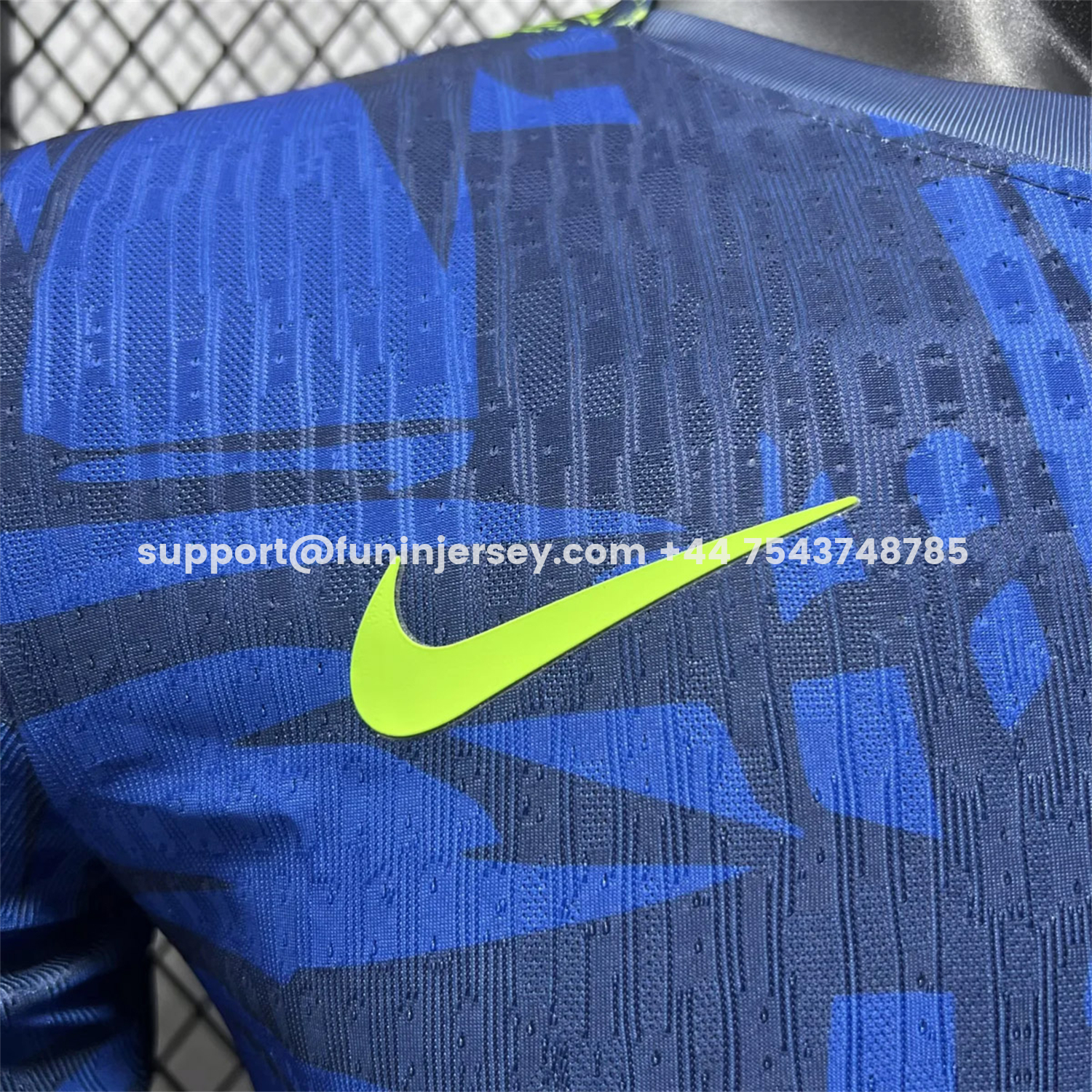 Funinjersey-Brazil 2026 Blue Colors Special Jersey - Player Version