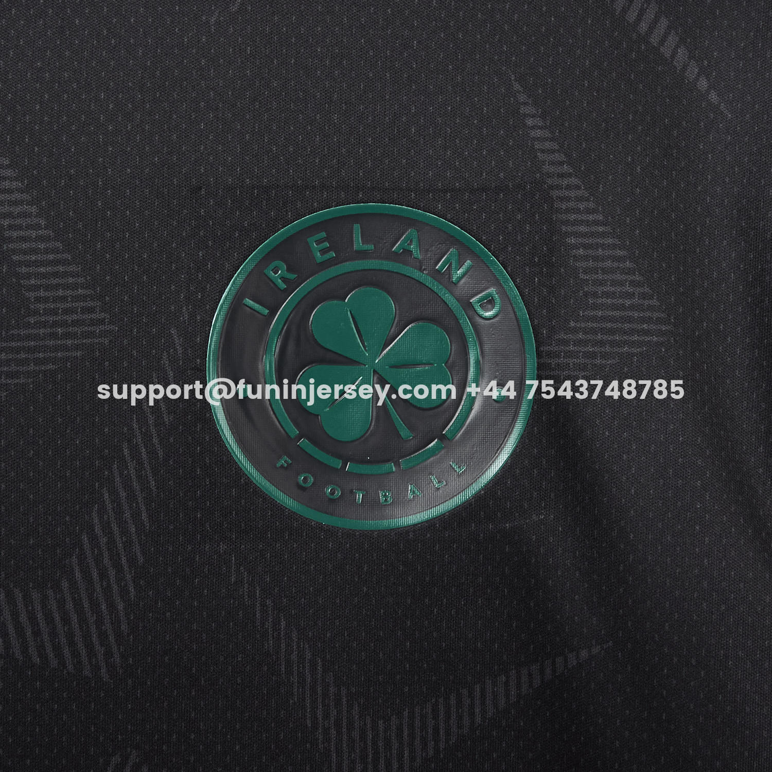 Funinjersey-Ireland 2026 Stealth Black Special Jersey - Fans Version