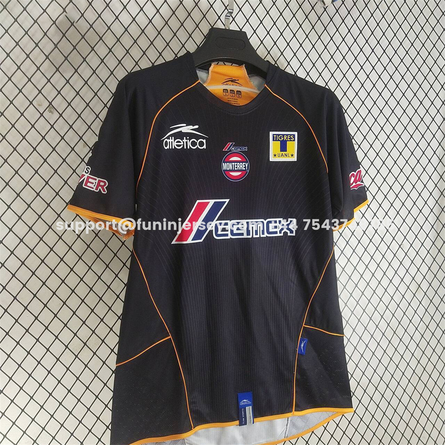 Funinjersey-Retro Tigres UANL 2005-06 Third Jersey