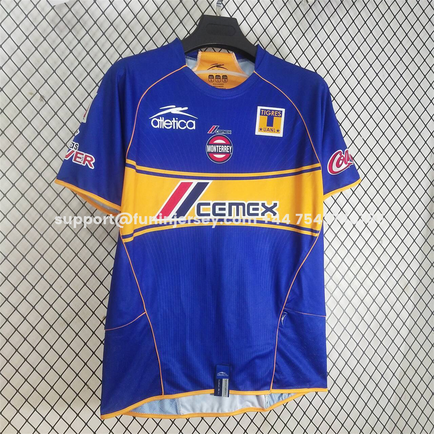 Funinjersey-Retro Tigres UANL 05-06 Away Jersey