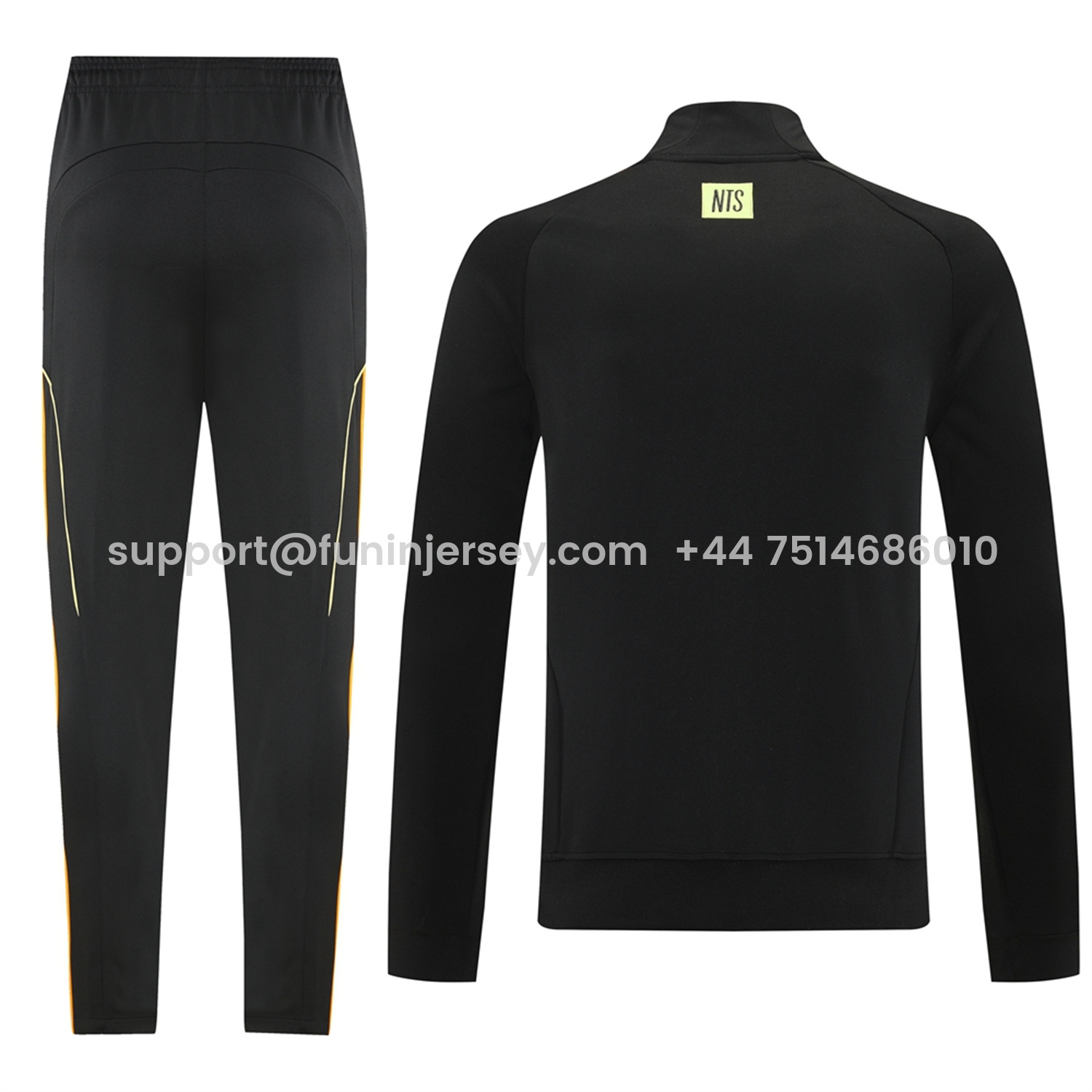 Funinjersey-Arsenal 25-26 NTS Urban Purist Jacket Training Tracksuit - Black Throwback Jackets & Pants