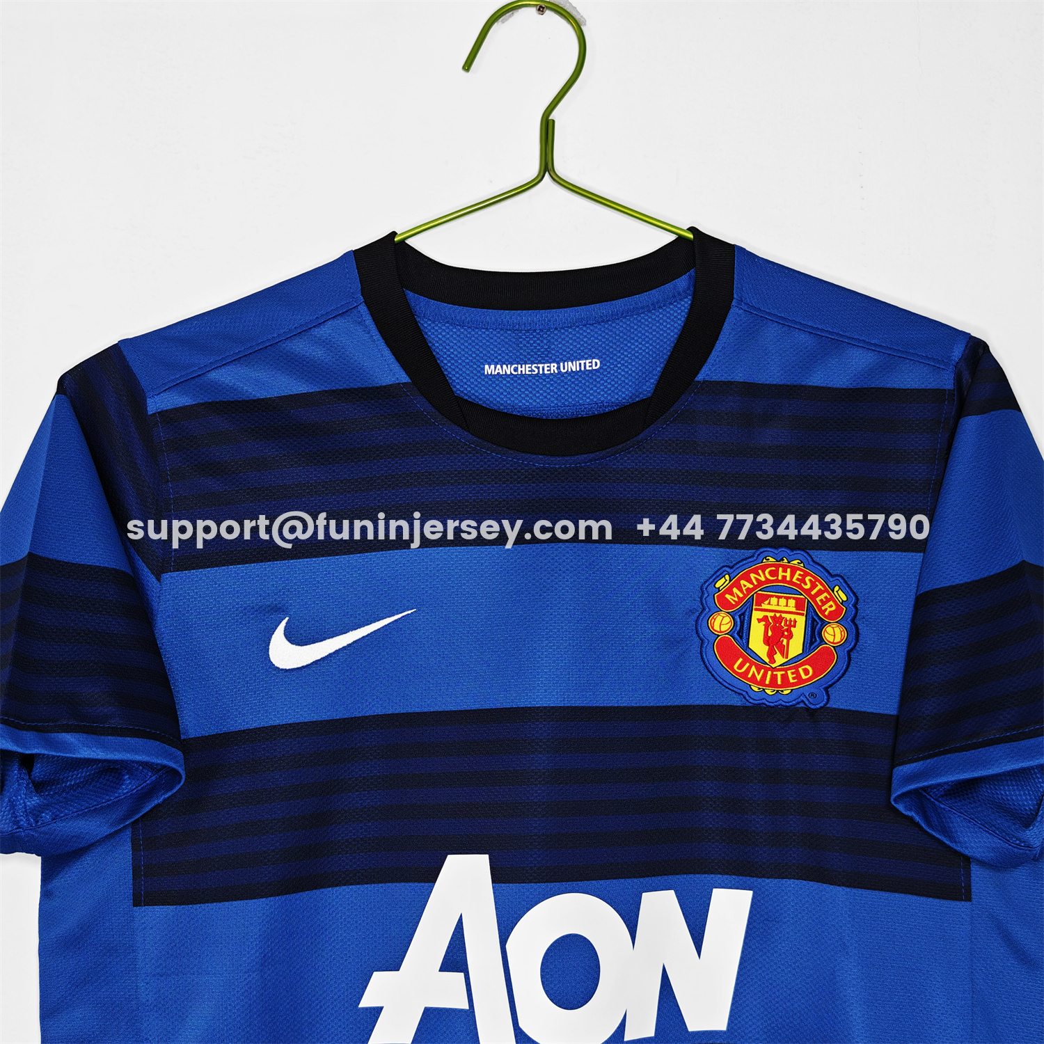 Funinjersey-Retro Manchester United 2011-12 Away Jersey