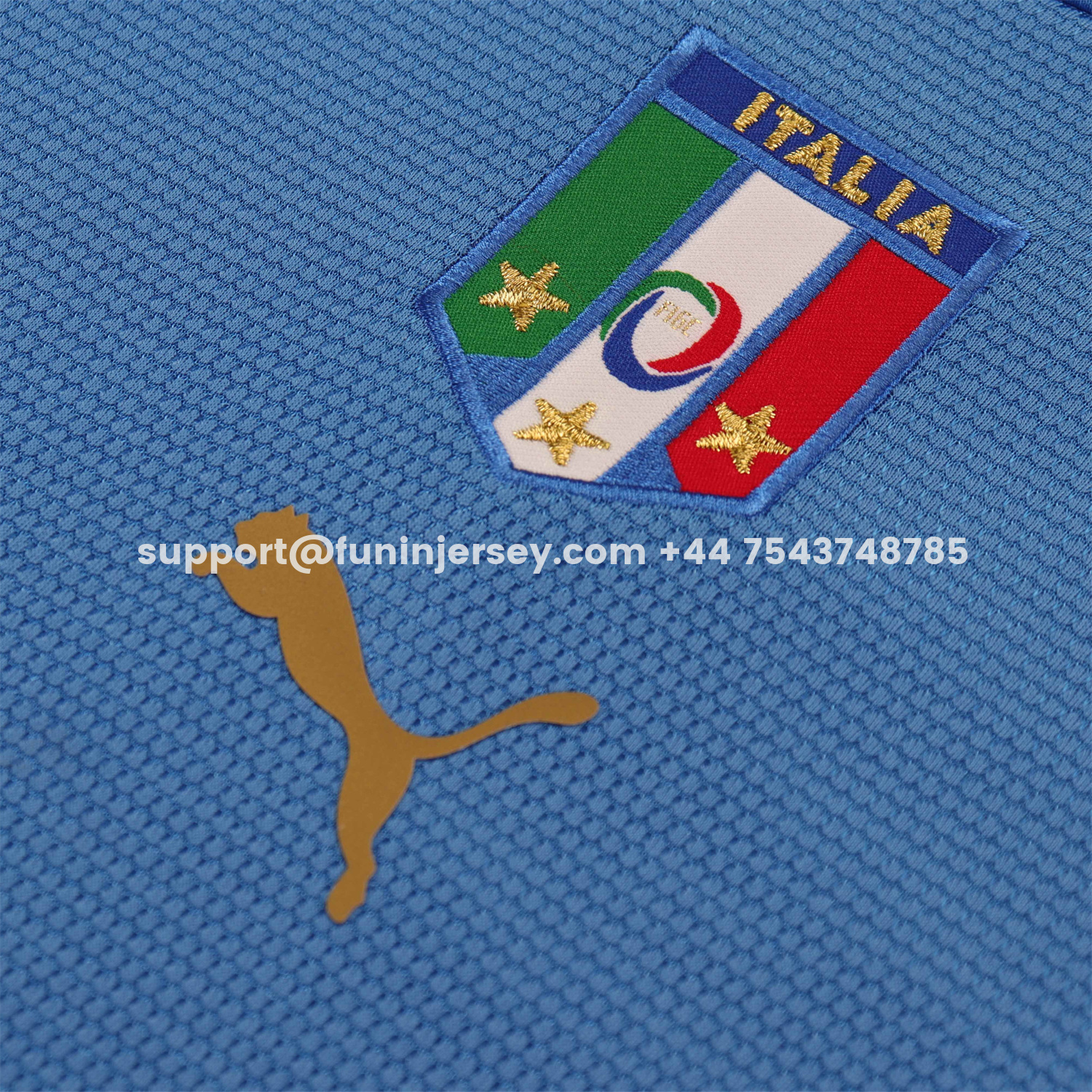 Funinjersey-Retro Italy 2006 Home Kids Kit