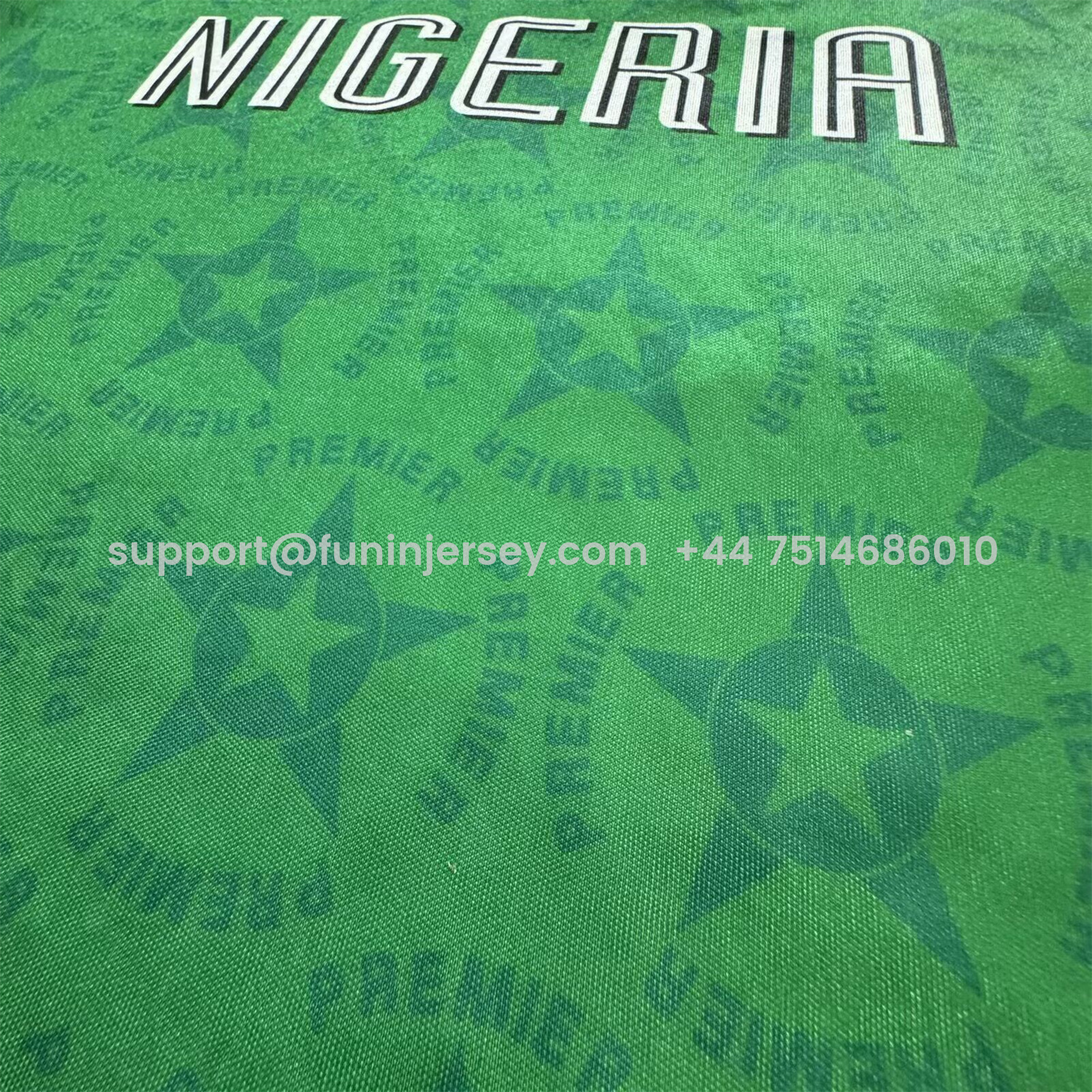 Funinjersey-Retro Nigeria 1994-95 Home Kids Kit