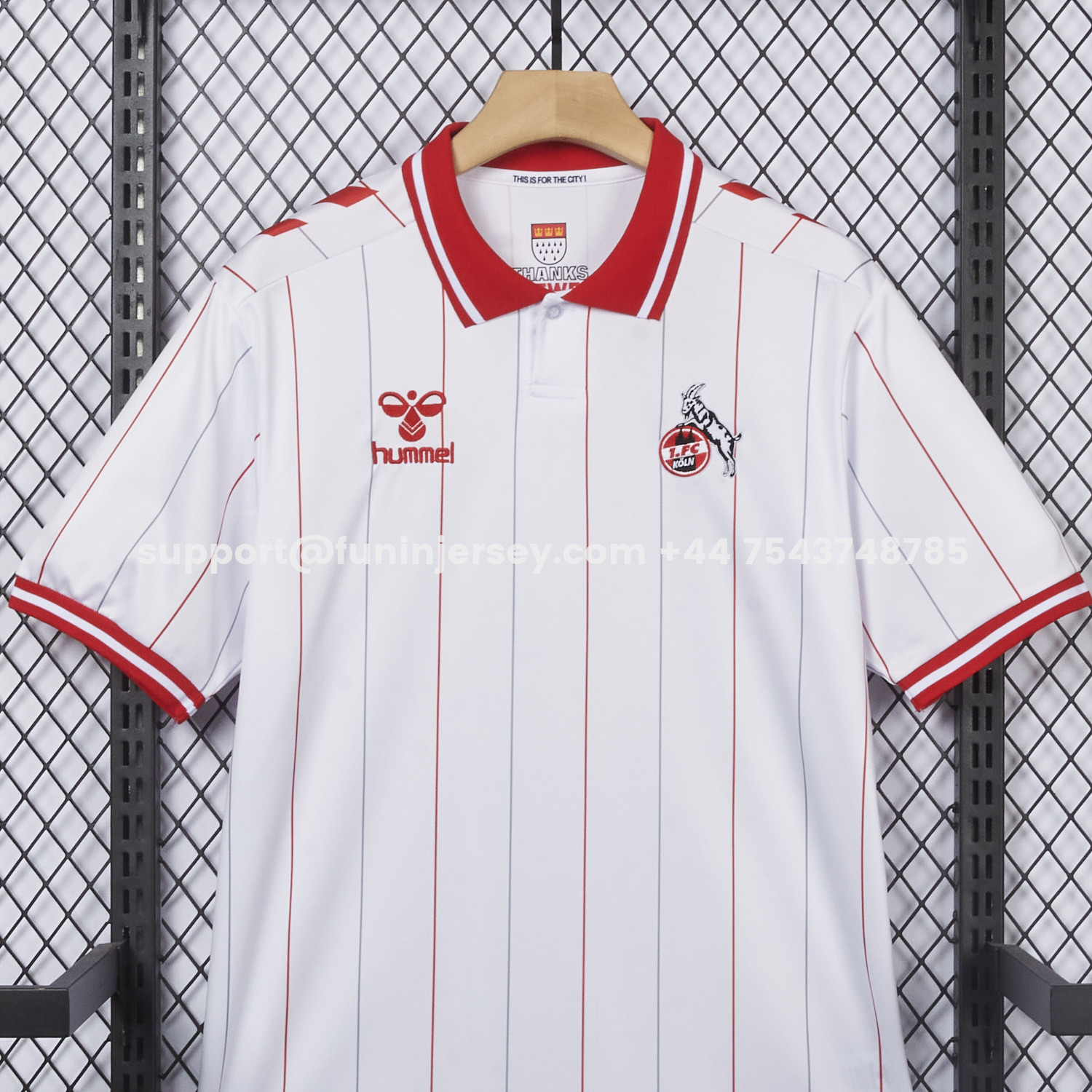 Funinjersey-Köln 25-26 WE:FC Culture Polo Jersey - Fans Version