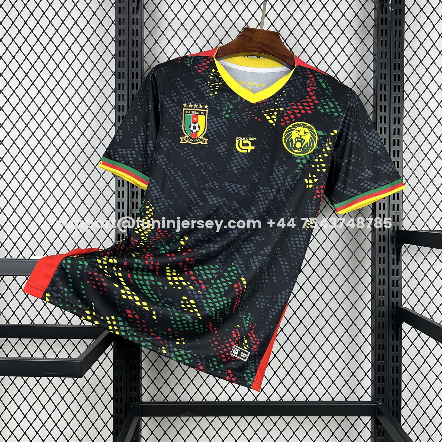 Funinjersey-Cameroon 2026 Black Special Jersey - Fans Version