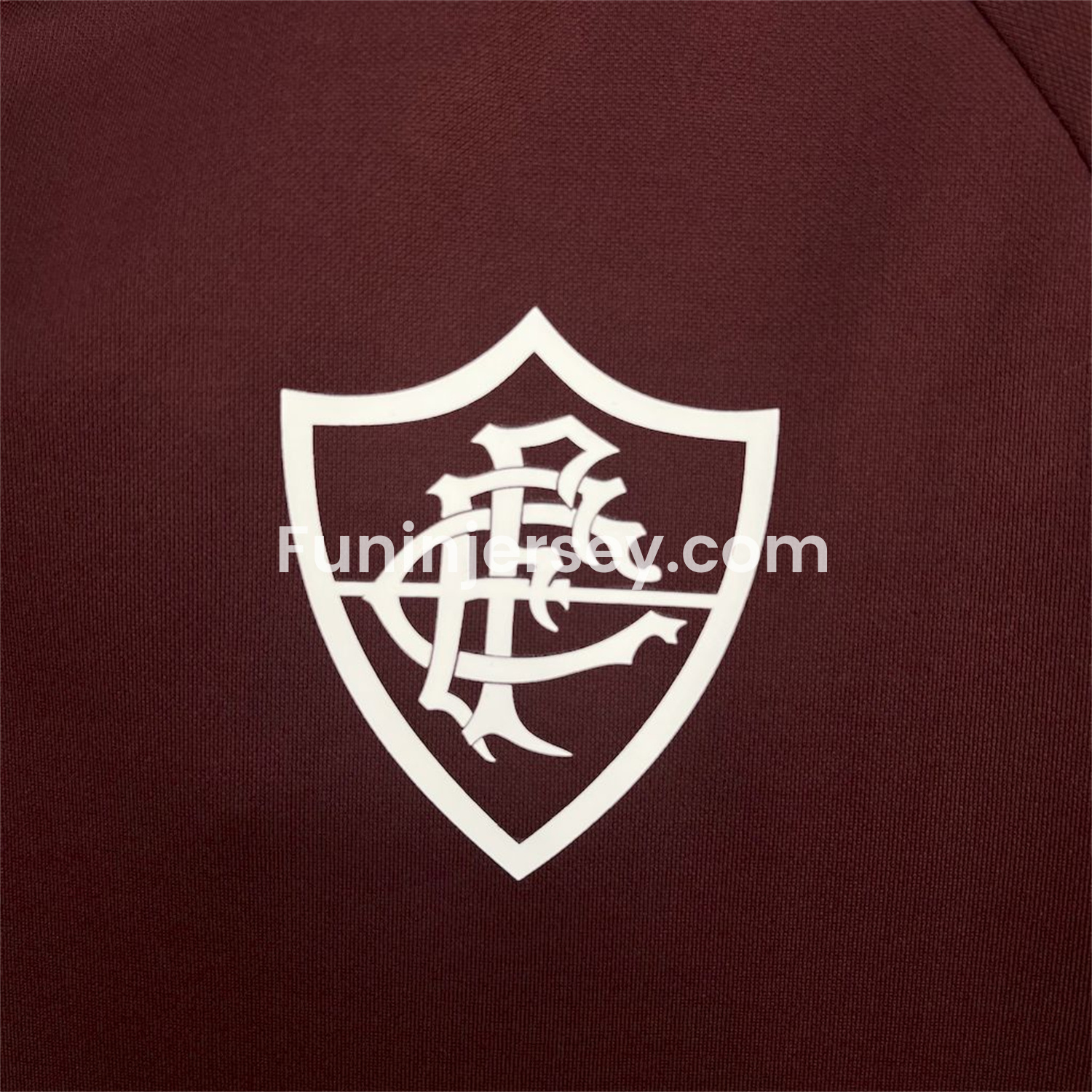 Funinjersey-Fluminense 25-26 Deep Red Training Jersey - Fans Version