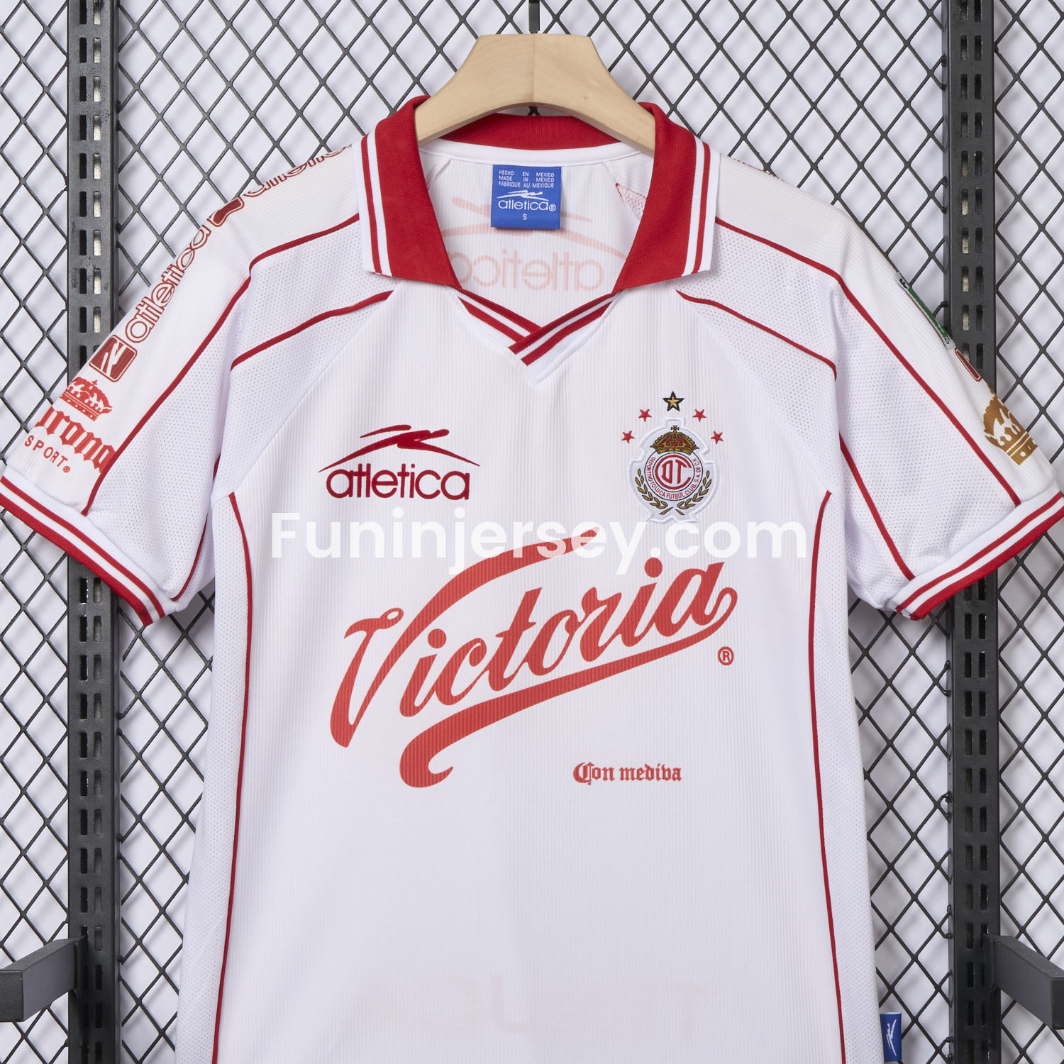 Funinjersey-Retro Toluca 1999-00 Away Jersey
