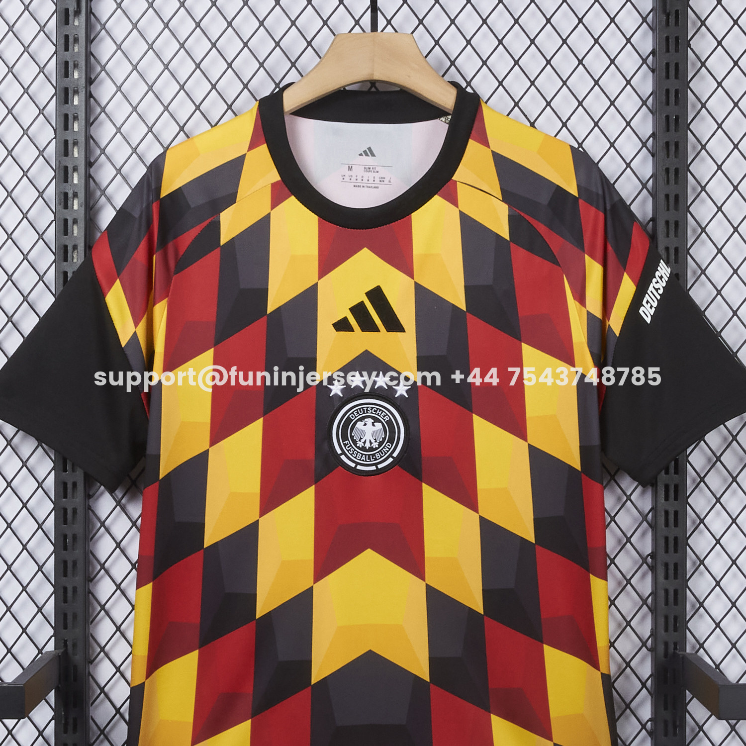 Funinjersey-Germany 2026 Red Yellow Black Special Jersey - Fans Version