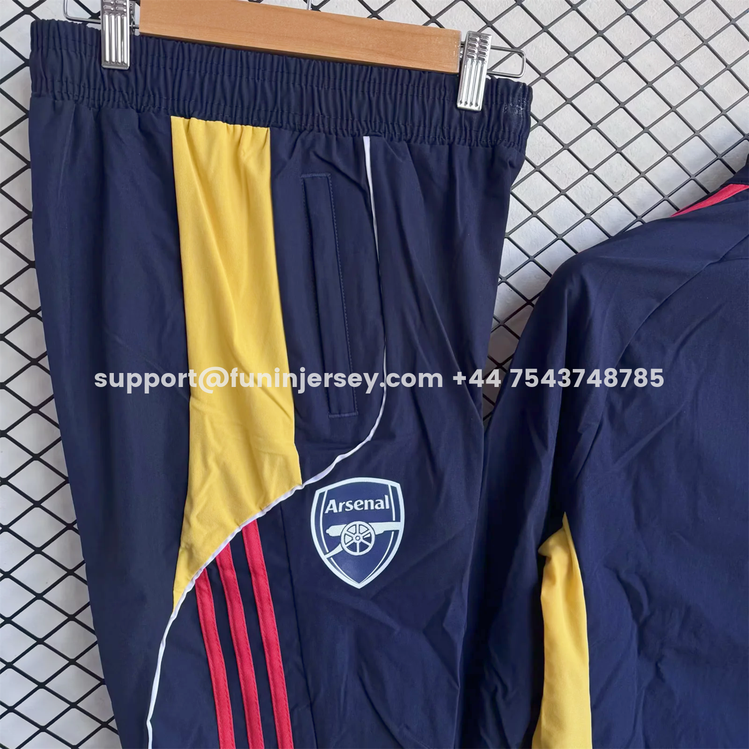 Funinjersey-Arsenal 25-26 Windbreaker Training Set - Four Colors Top and Pants