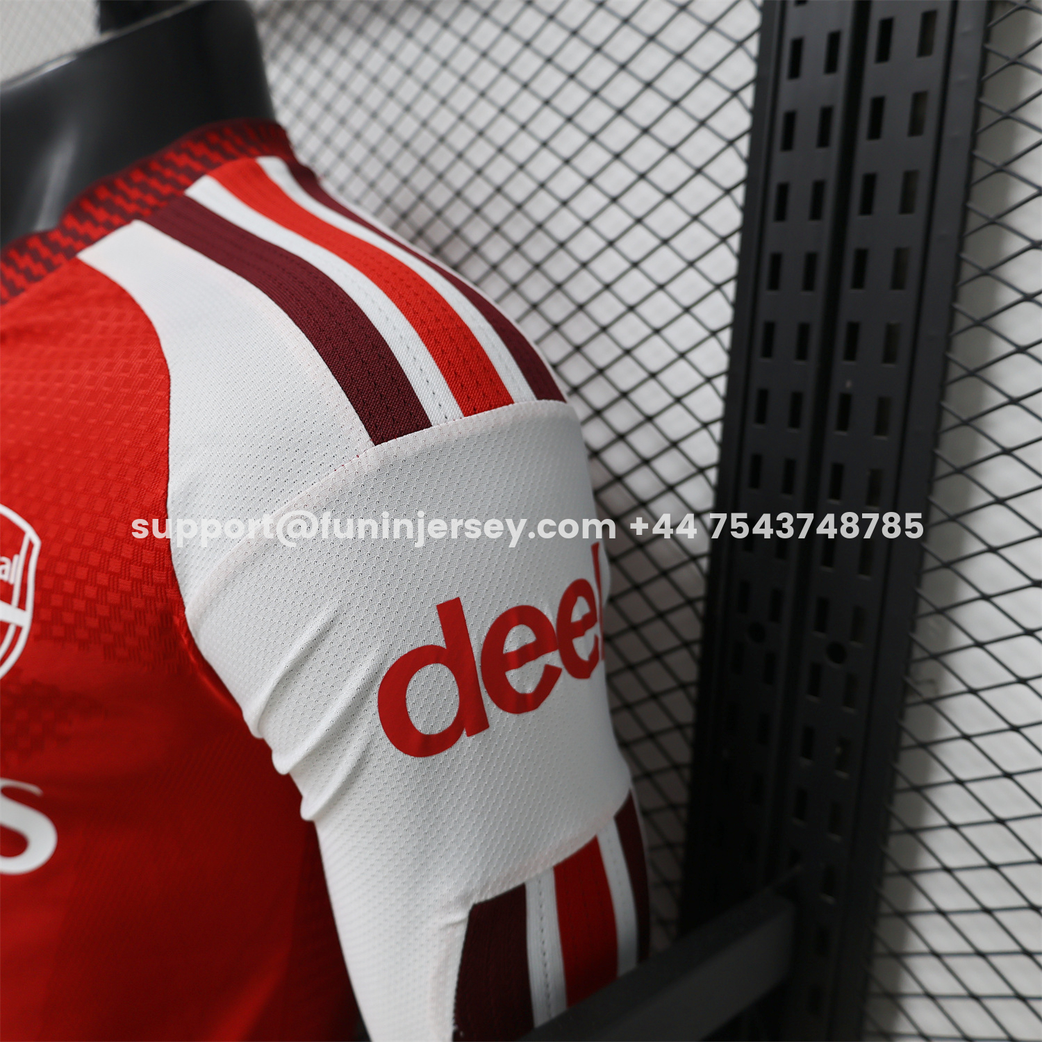 Funinjersey-Arsenal 26-27 Home Long Sleeves Jersey - Player Version