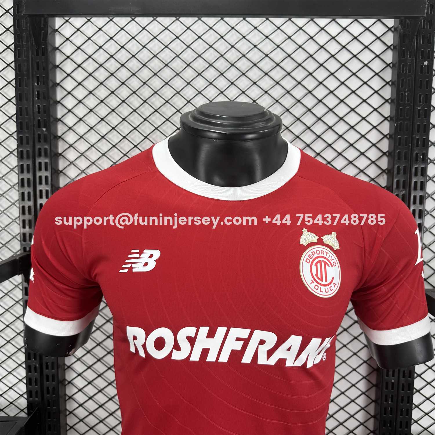 Funinjersey-【The Double Winners】Toluca 25-26 Red Special Jersey - Player Version