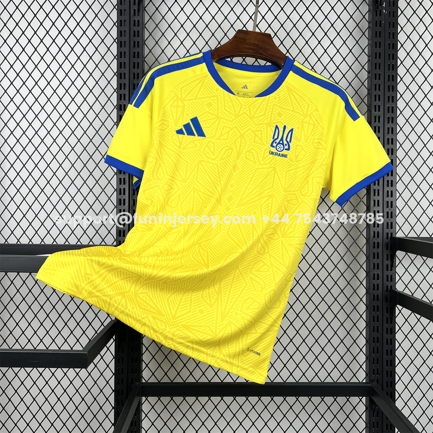 Funinjersey-Ukraine 2026 Home Jersey - Fans Version