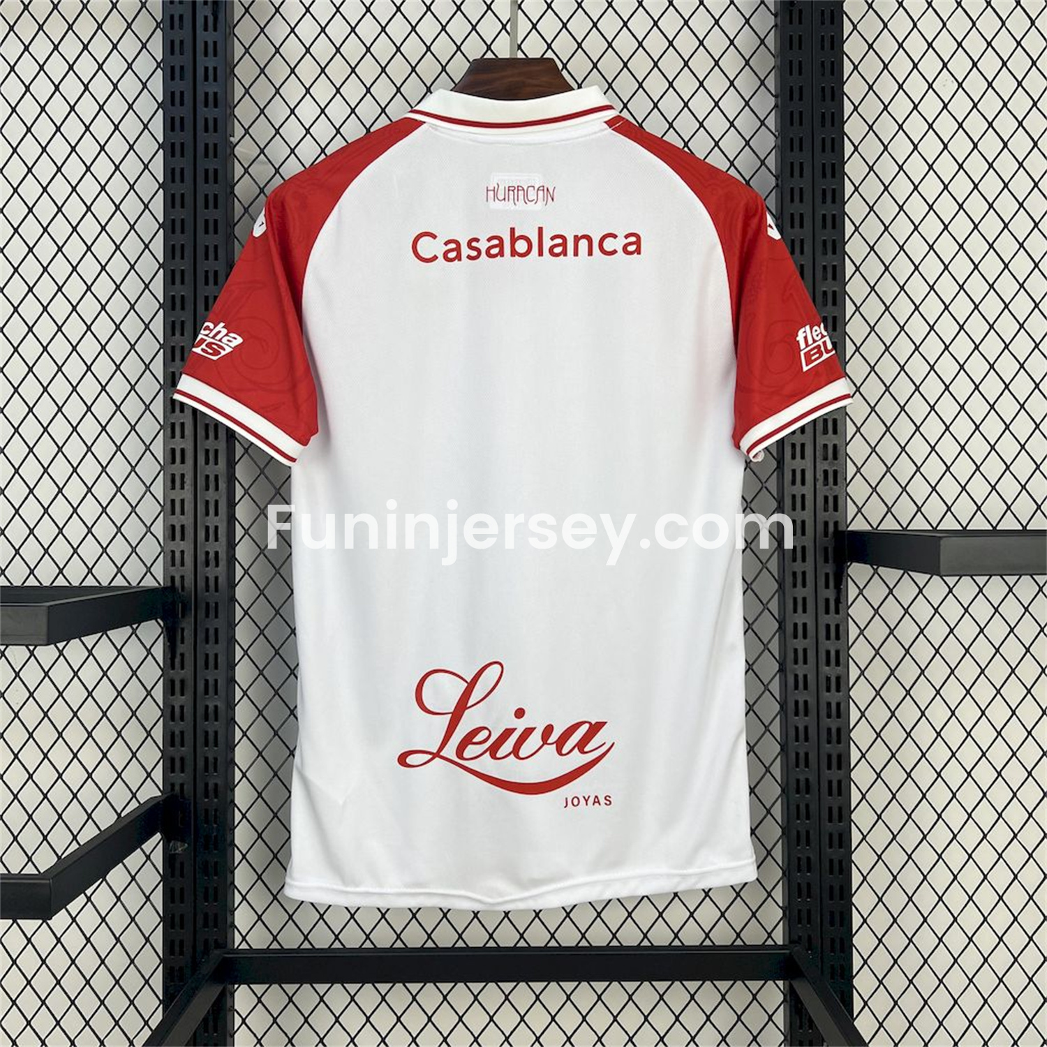 Funinjersey-CA Huracán 25-26 Home Unsponsored Jersey - Fans Version