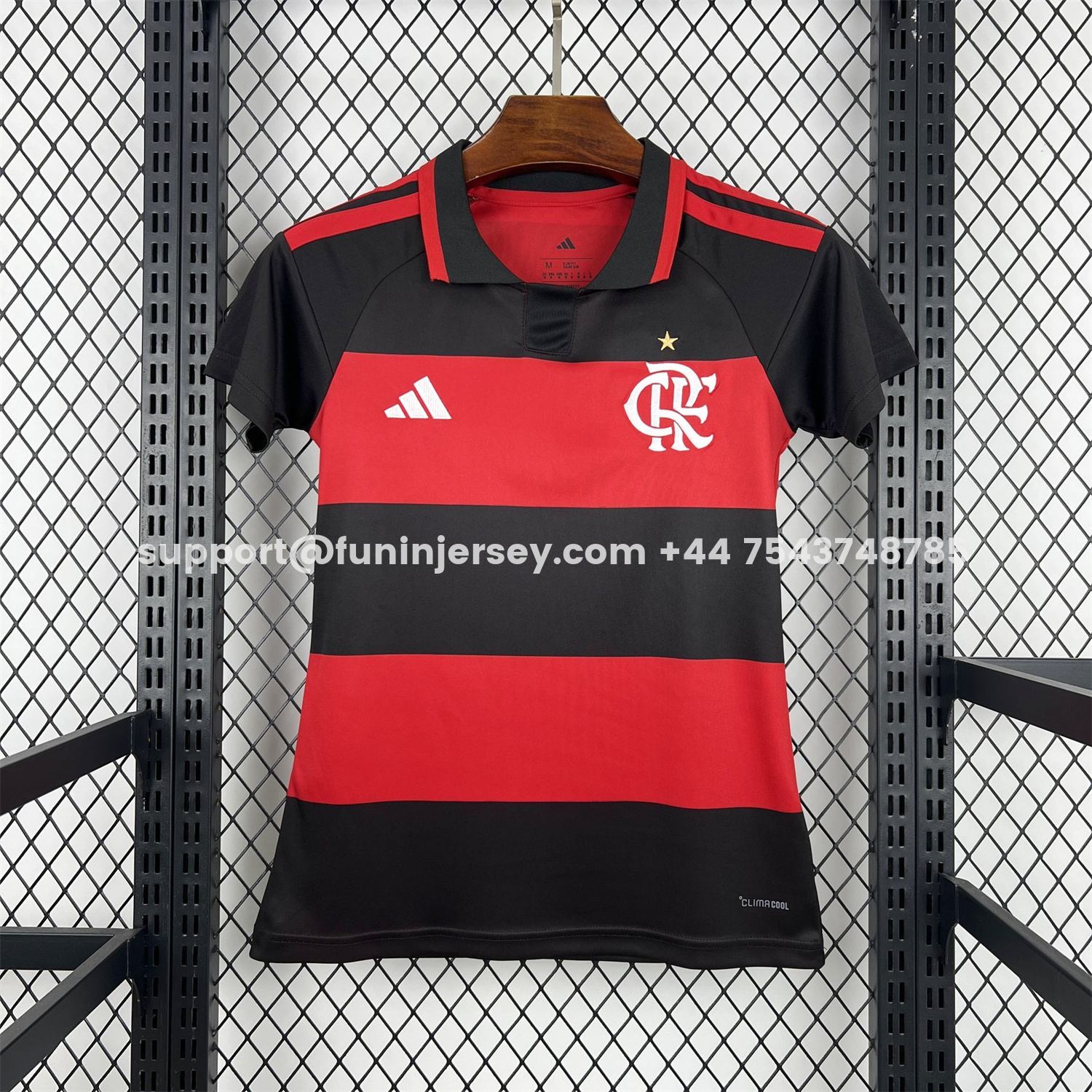 Funinjersey-Women's Flamengo 26-27 Home Unsponsored Jersey