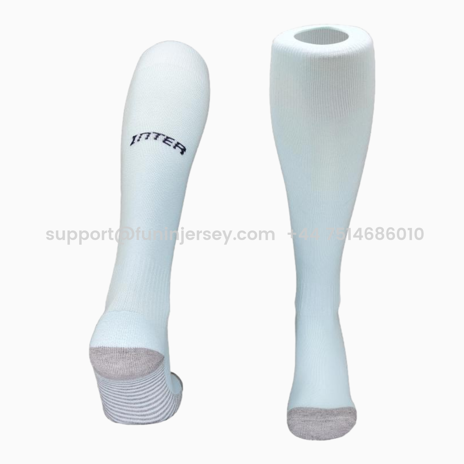 Funinjersey-Inter Milan 25-26 Away Socks - White