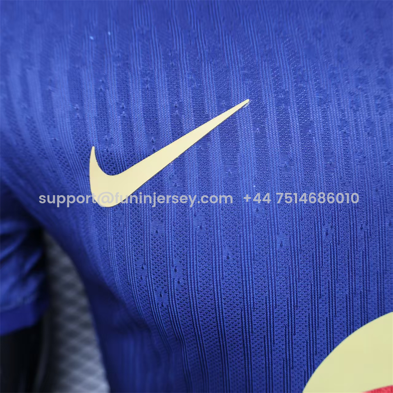 Funinjersey-Barcelona 25-26 Red & Blue Guards Dark Blue Special Jersey - Player Version