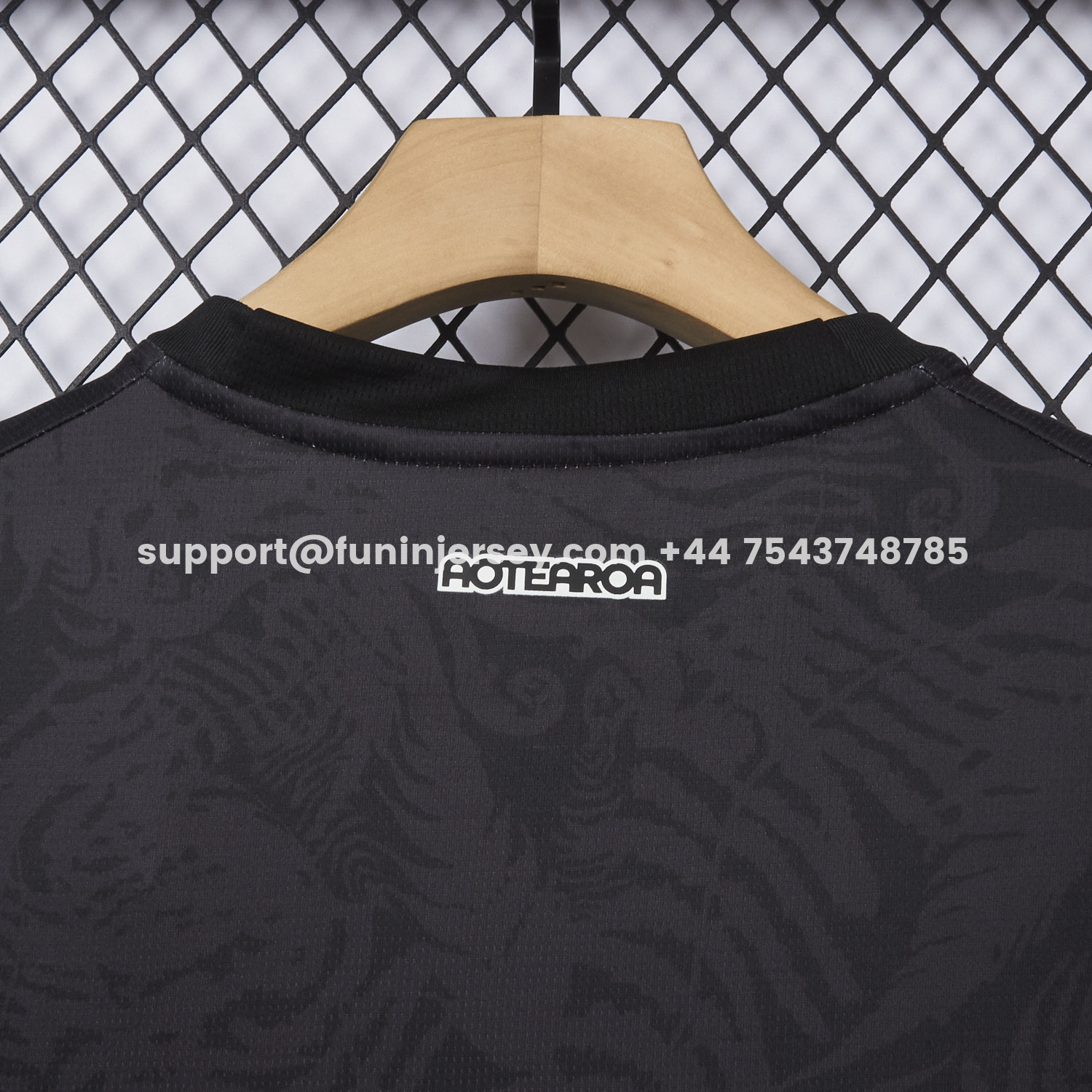Funinjersey-New Zealand 2026 Away Black Jersey - Fans Version
