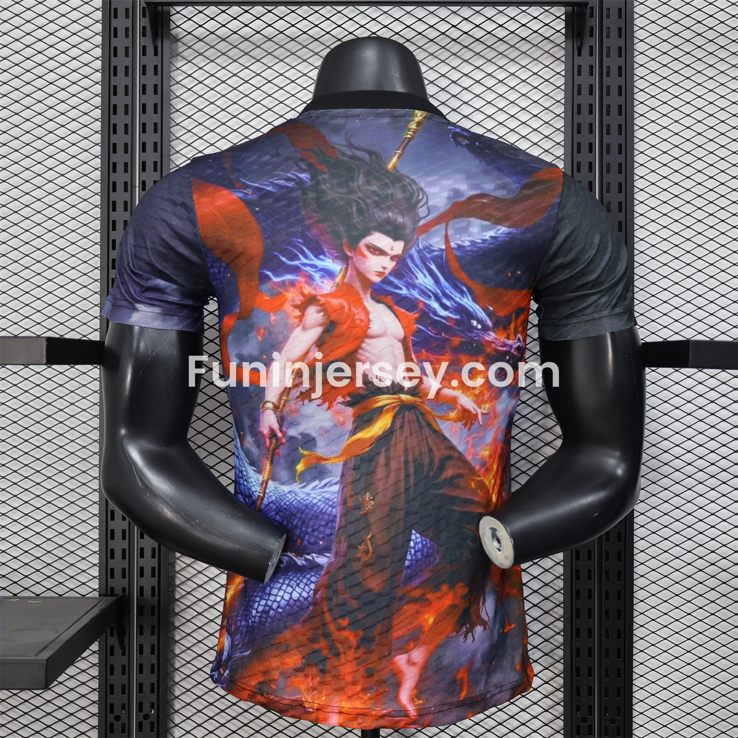 Funinjersey-Japan 25-26 Red Evolution Form Nezha Purple Special Edition Jersey - Player Version