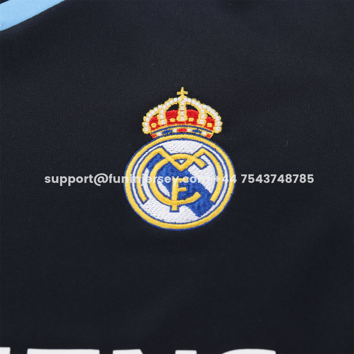 Funinjersey-Retro Real Madrid 03-04 Away Kids Kit
