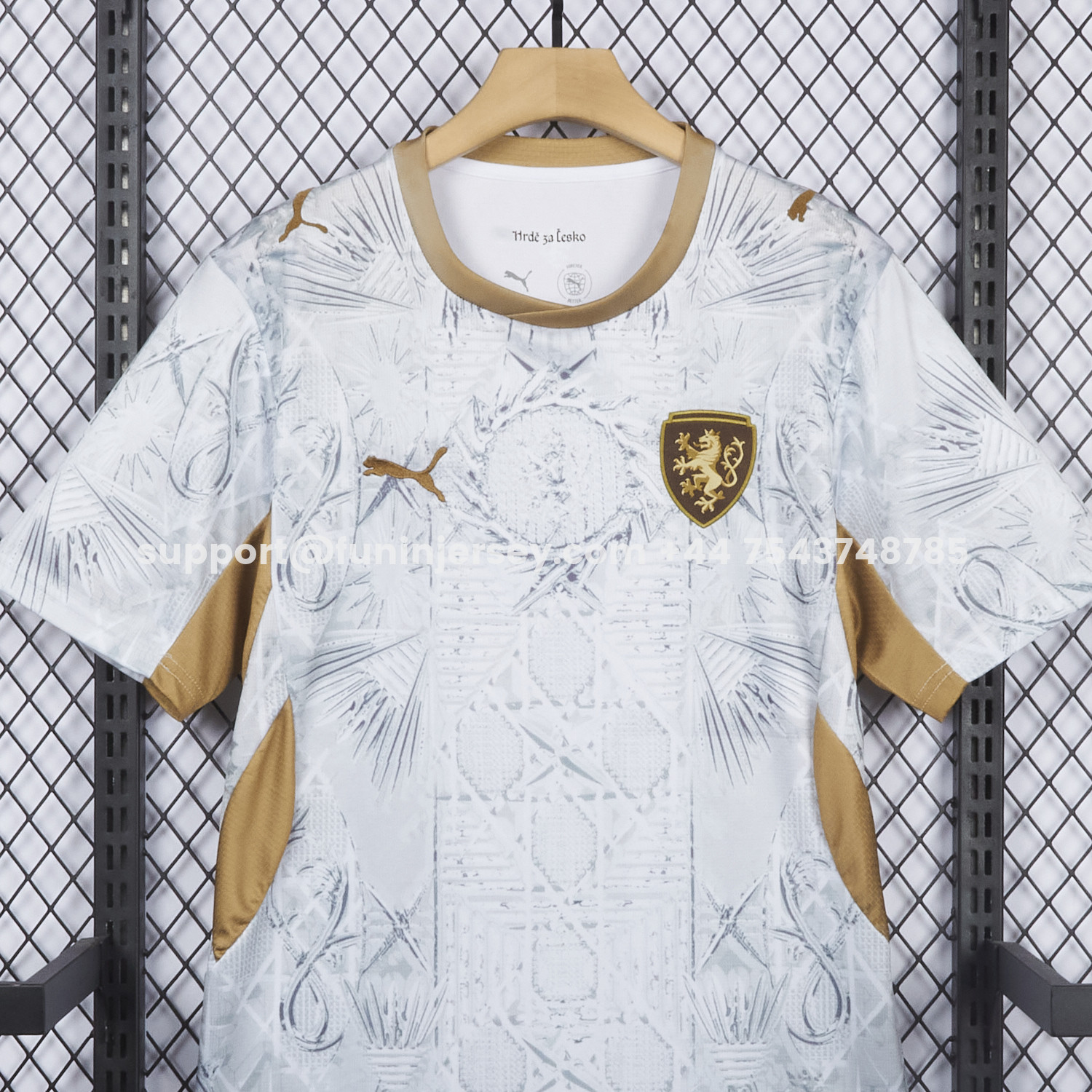 Funinjersey-Czech Republic 2026 Away Jersey - Fans Version