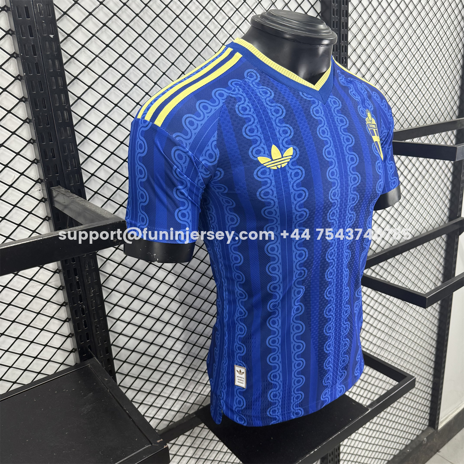 Funinjersey-Sweden 2026 Away Jersey - Player Version