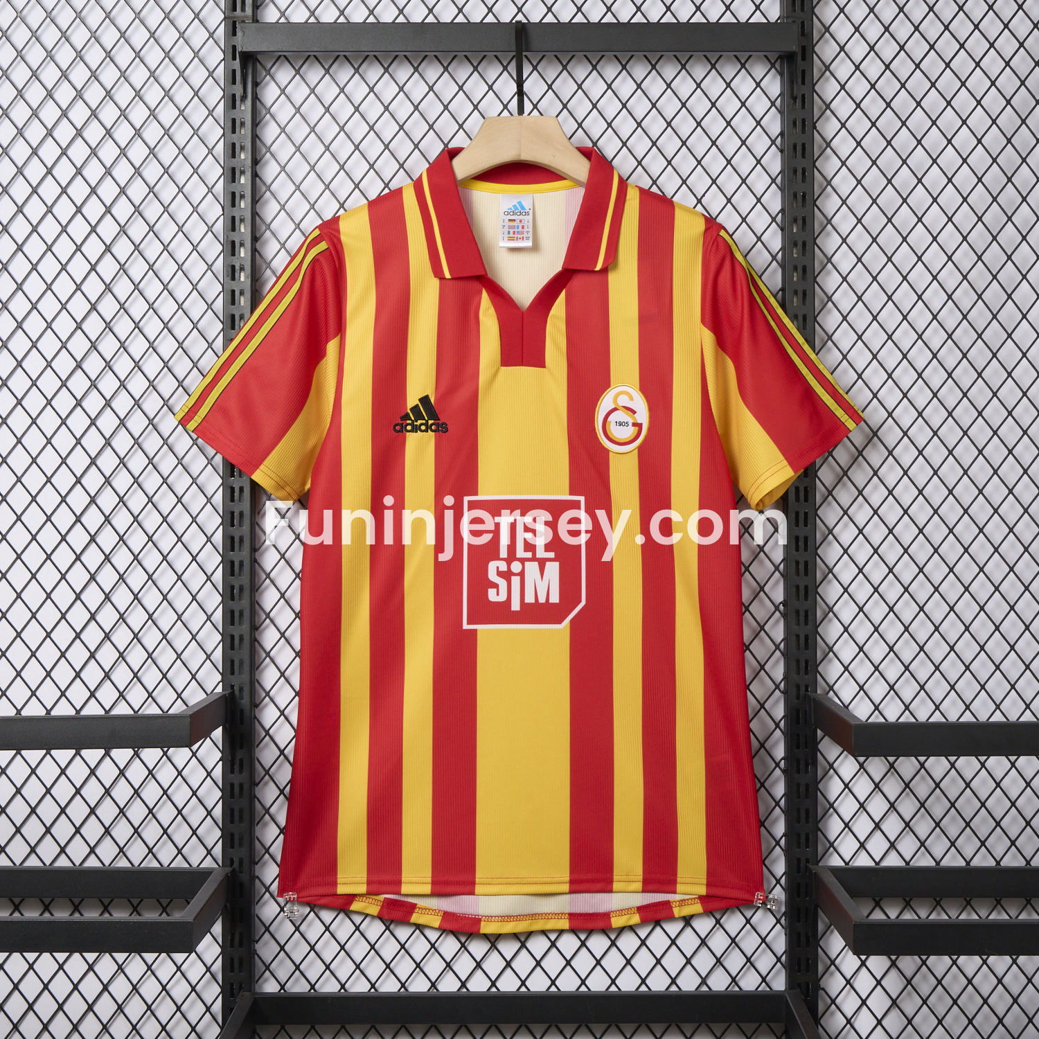 Funinjersey-Retro Galatasaray 2000-01 Home Jersey