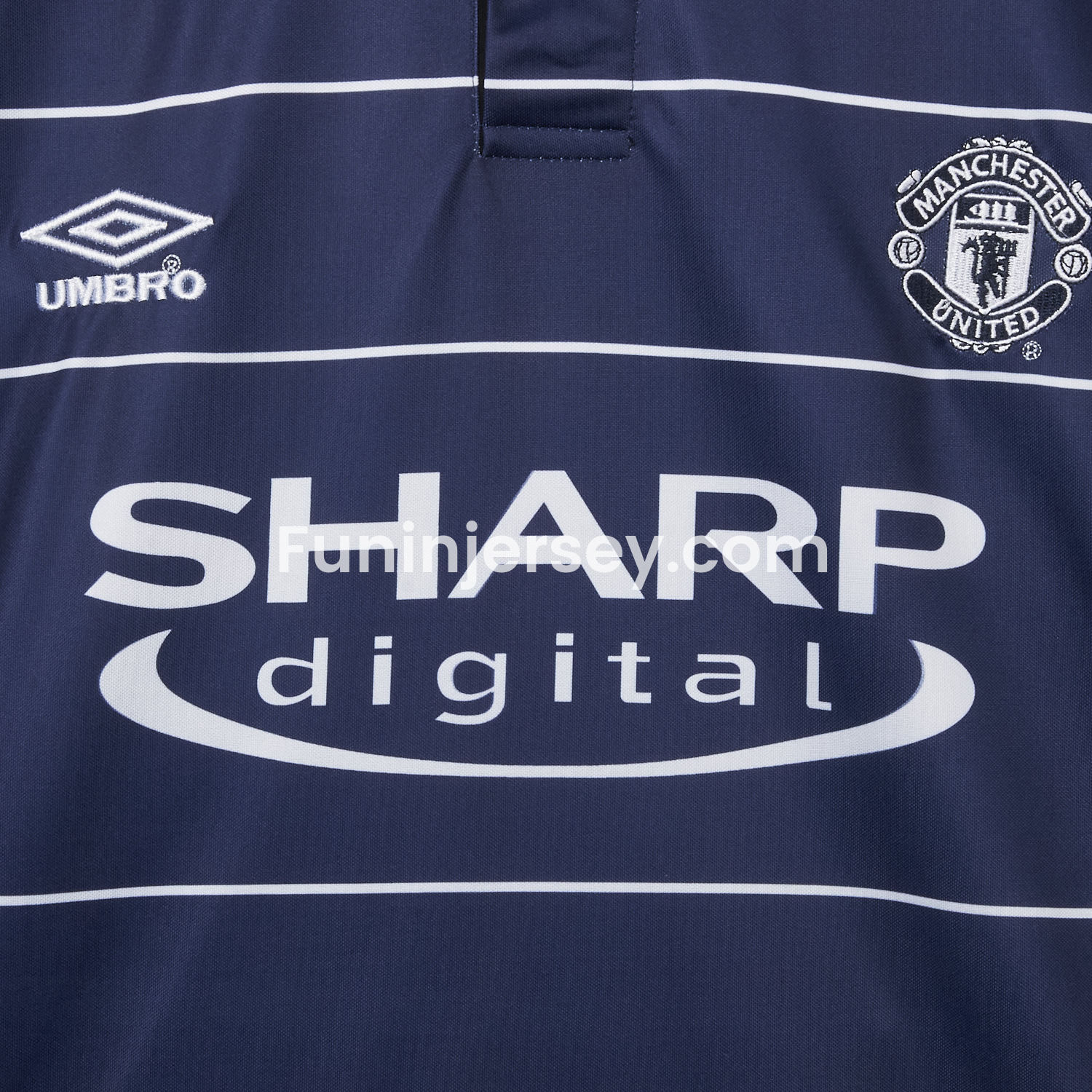 Funinjersey-Retro Manchester United 1999-00 Third Jersey