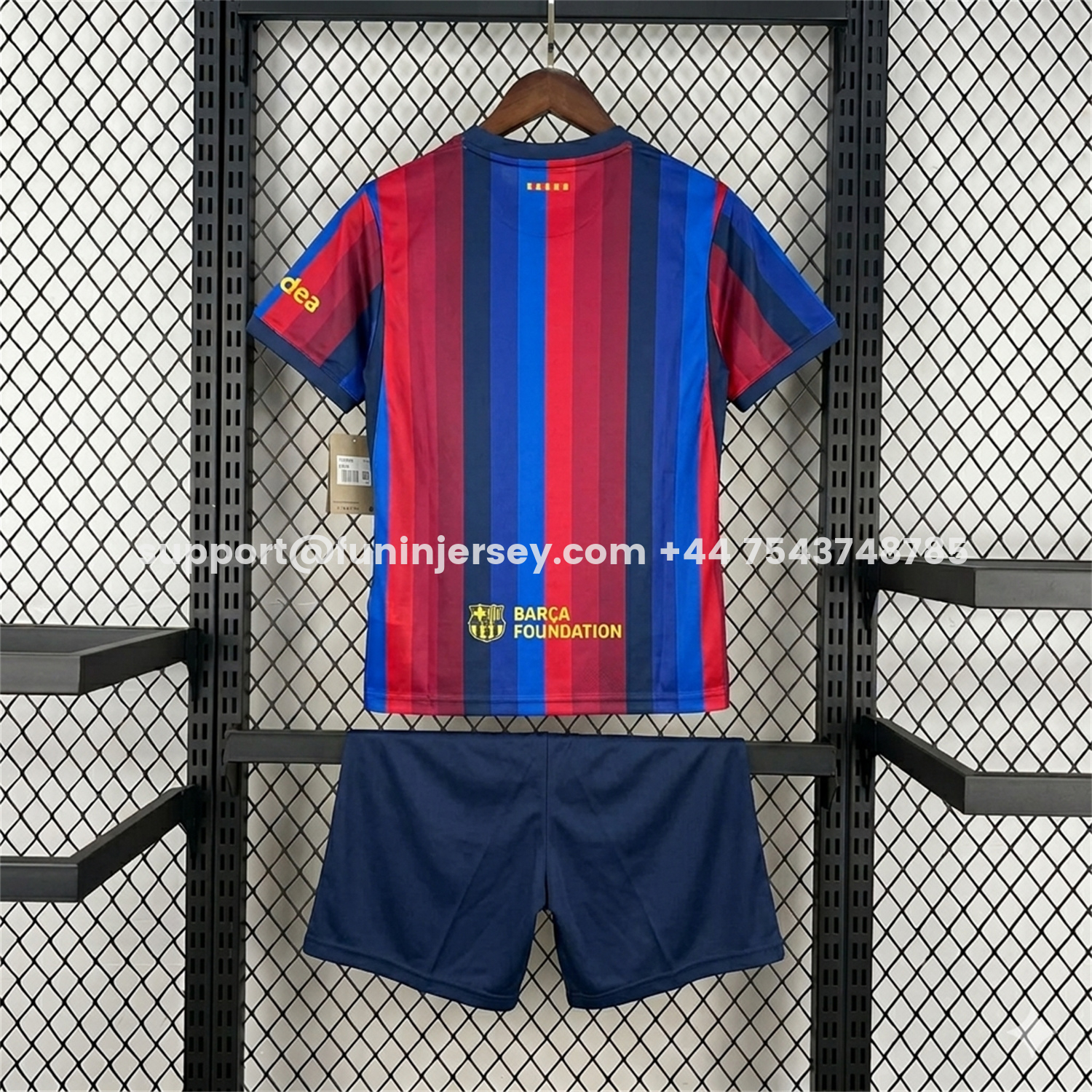 Funinjersey-Barcelona 26-27 Spotify Home Kids Kit