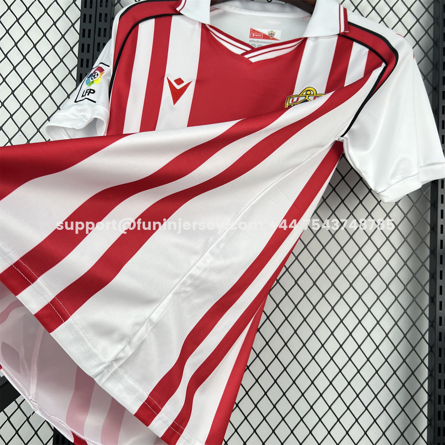 FUN-Funinjersey-U.D. Almería 25-26 Retro Style Jersey - Fans Version