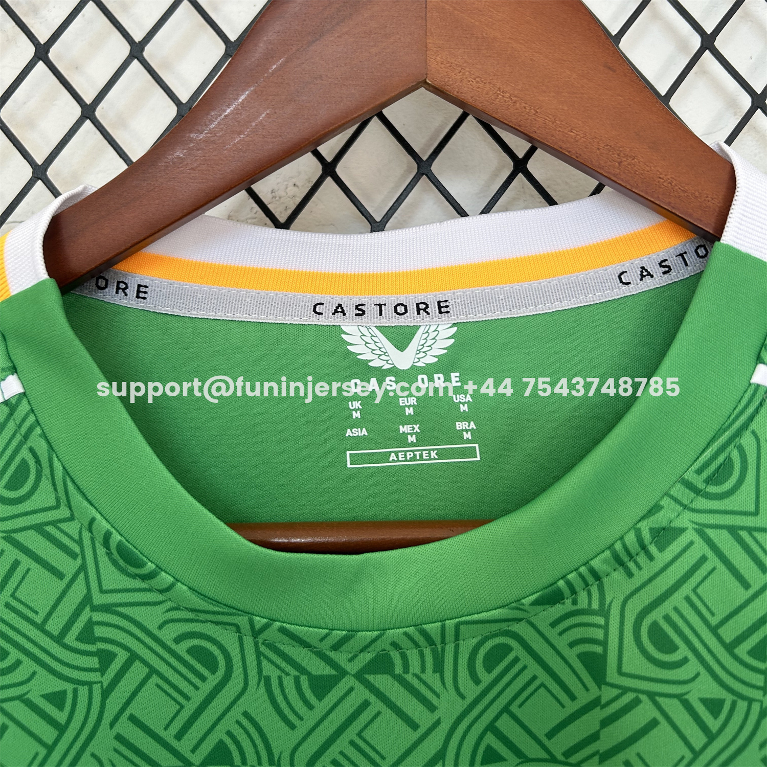 Funinjersey-Ireland 2024 Home Jersey - Fans Version