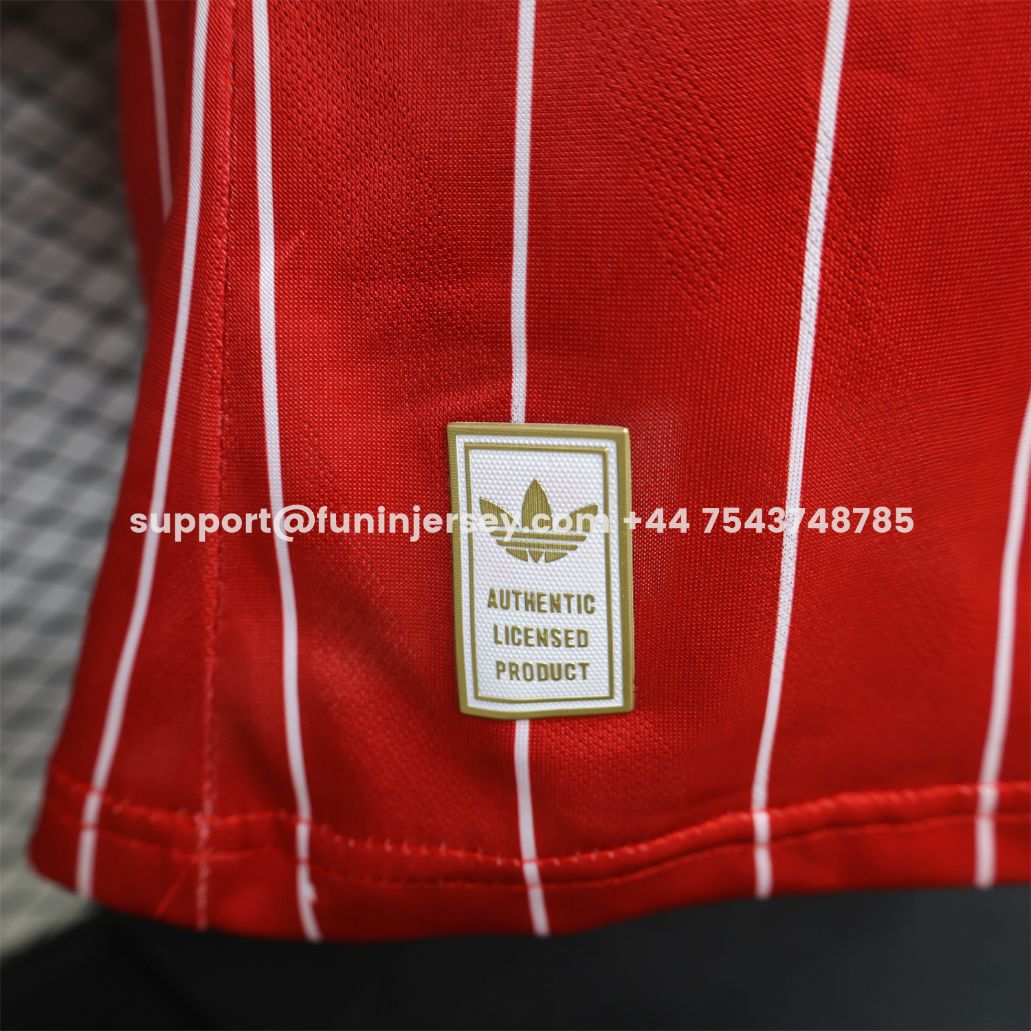 Funinjersey-Liver.pool 26-27 Terrace Icon Retro Casual Style Red Jersey - Player Version