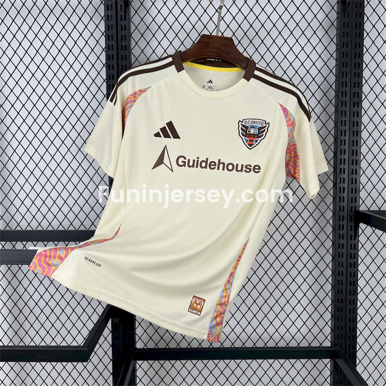Funinjersey-D.C. United 2025 Away Jersey - Fans Version