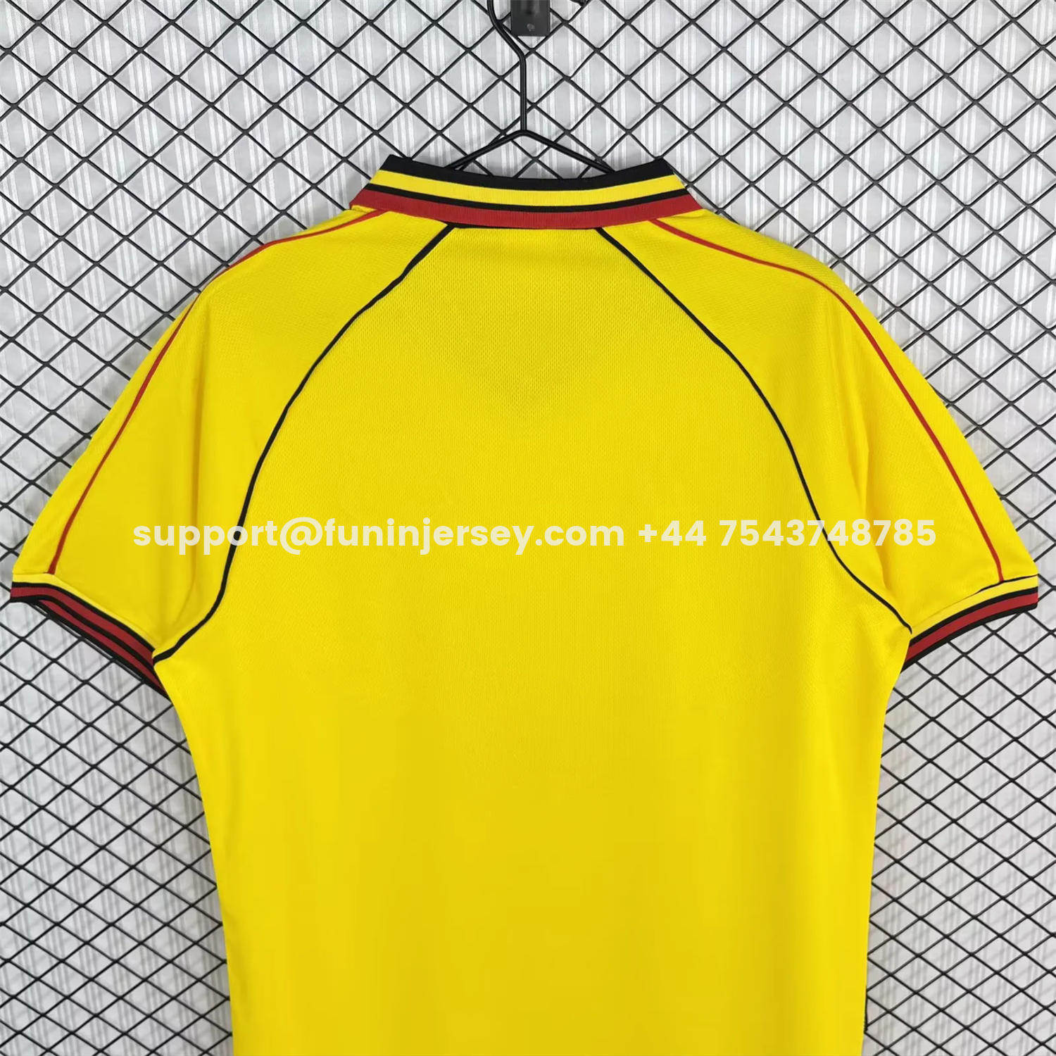 Funinjersey-Retro Watford 99-01 Home Jersey