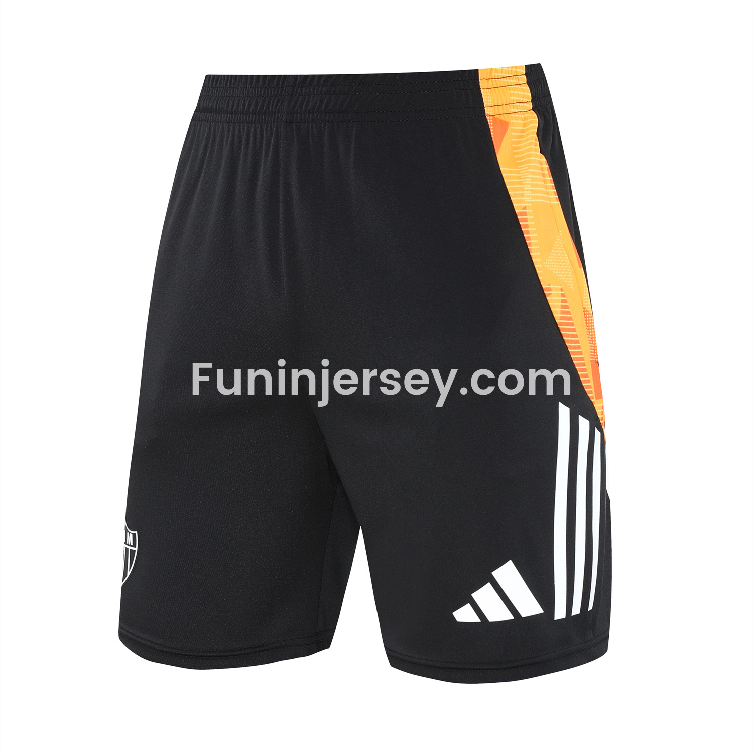 Funinjersey-Atletico Mineiro 25-26 Vest Training Set - Black Vest With Black Shorts
