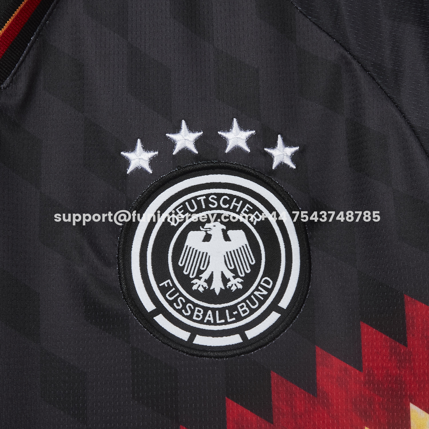 Funinjersey-Germany 2026 Black V-Shaped Design Special Jersey - Fans Version