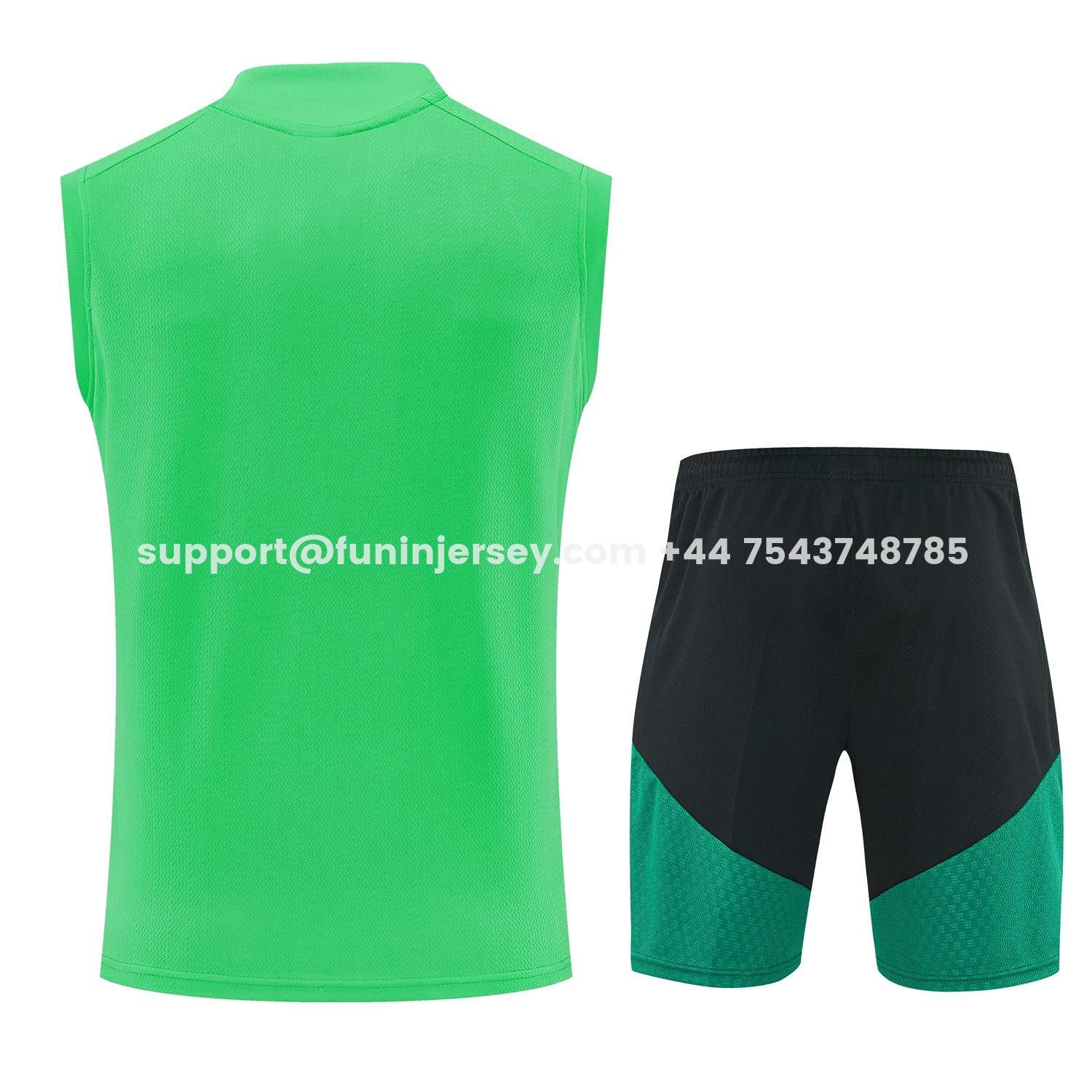 Funinjersey-Mexico 2026 Vest Training Set - Green Vest and Black Shorts