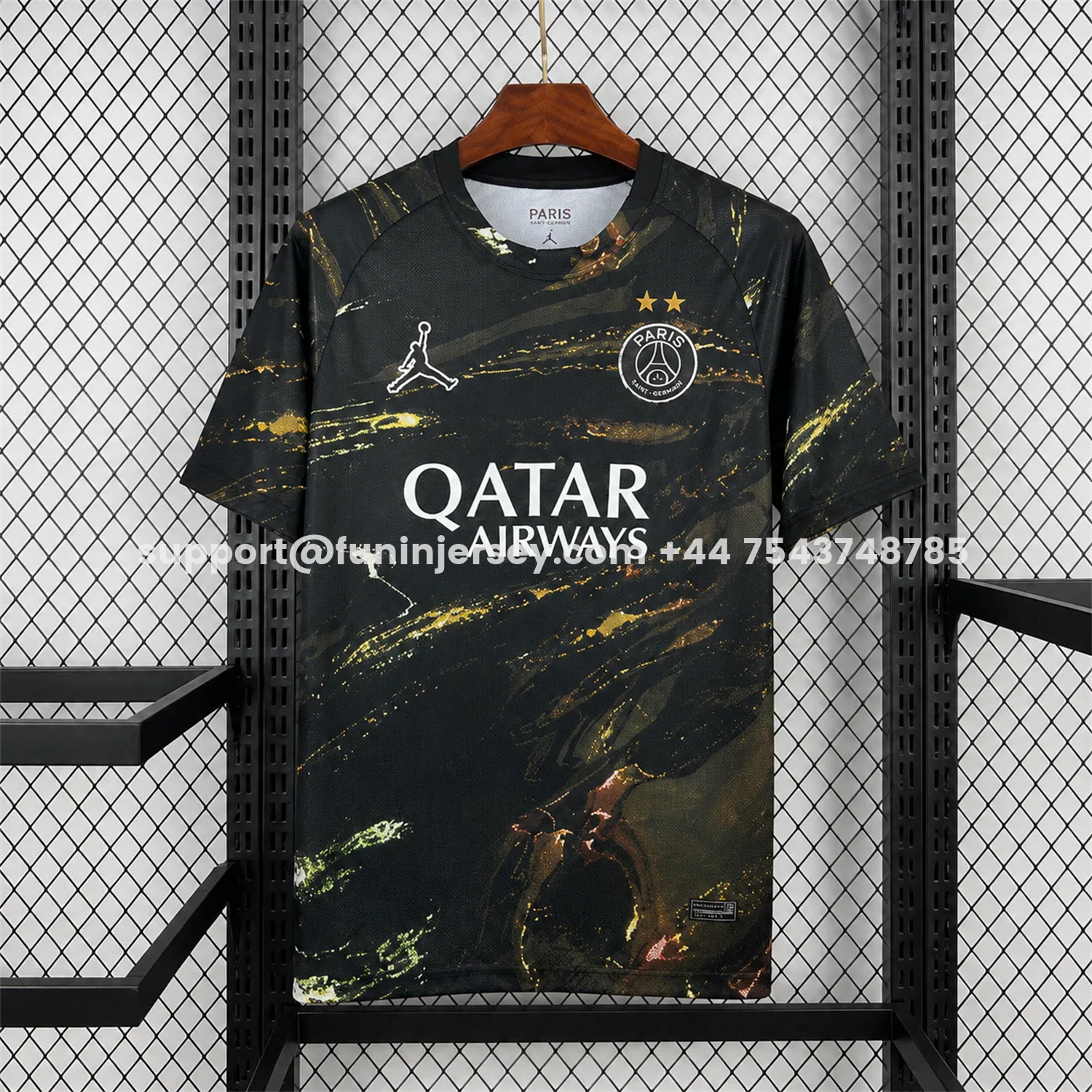 FUN-Funinjersey-【Champion 26 Font】Paris Saint-Germain PSG 25-26 Night Version Fifth Jersey - Fans Version