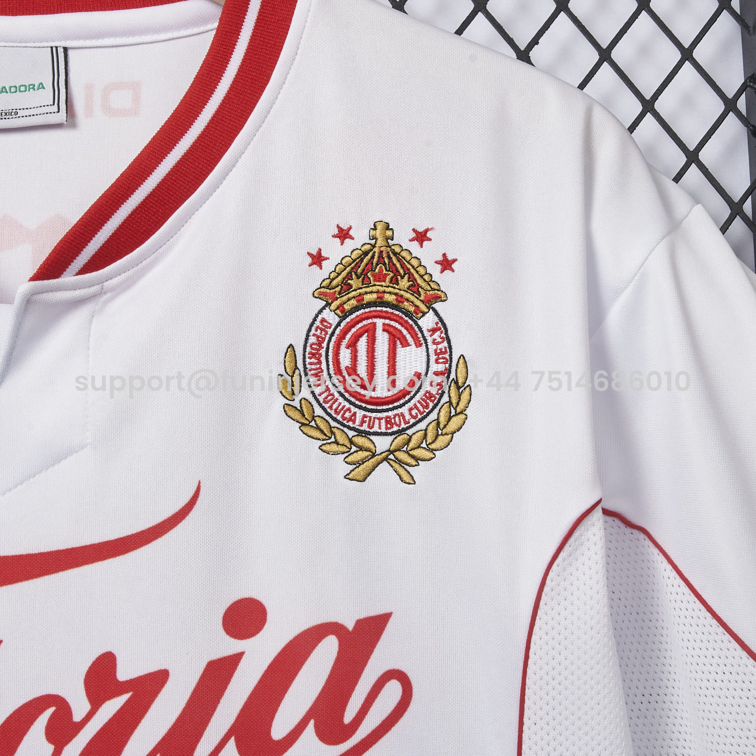 Funinjersey-Retro Toluca 1998-99 Away White Jersey