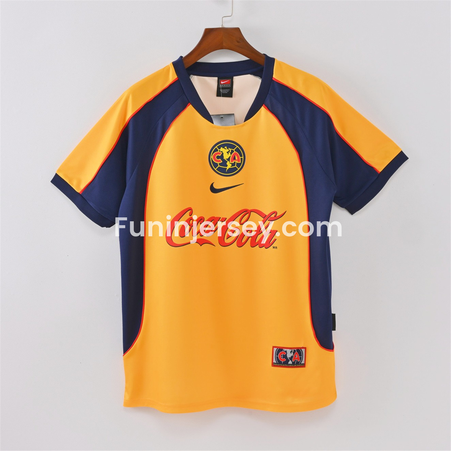 Funinjersey-Retro Club América 2001-02 Home Jersey