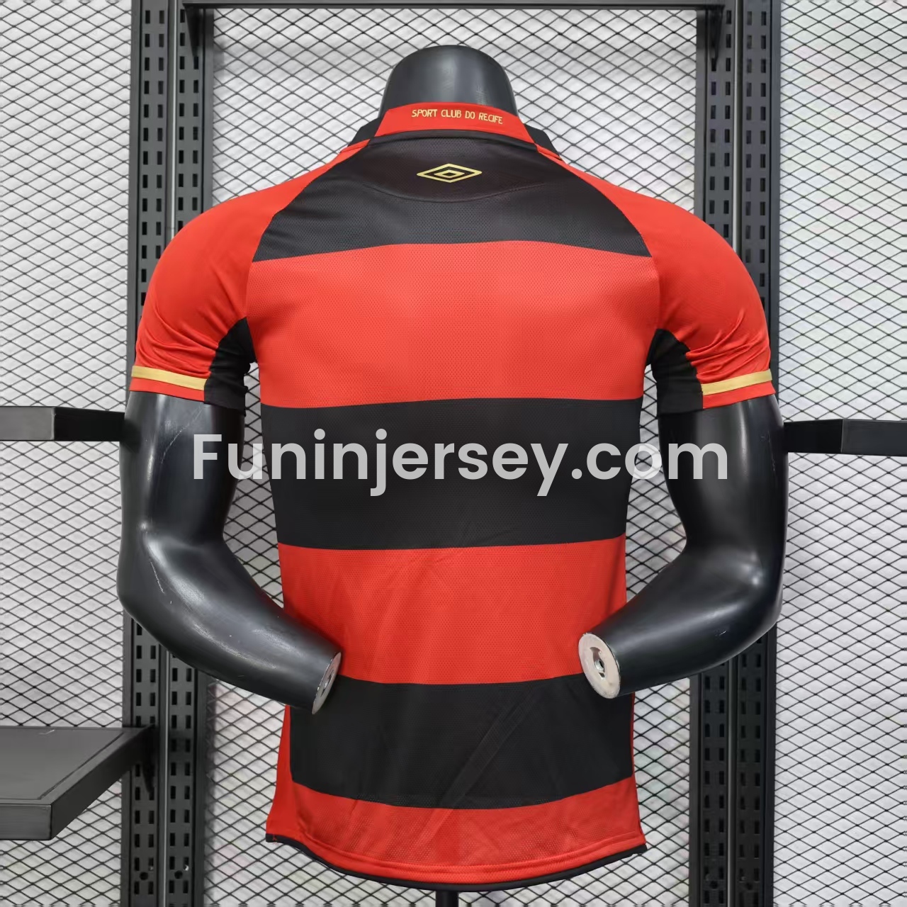 Funinjersey-Sport Recife 25-26 Home Unsponsored Jersey - Player Version